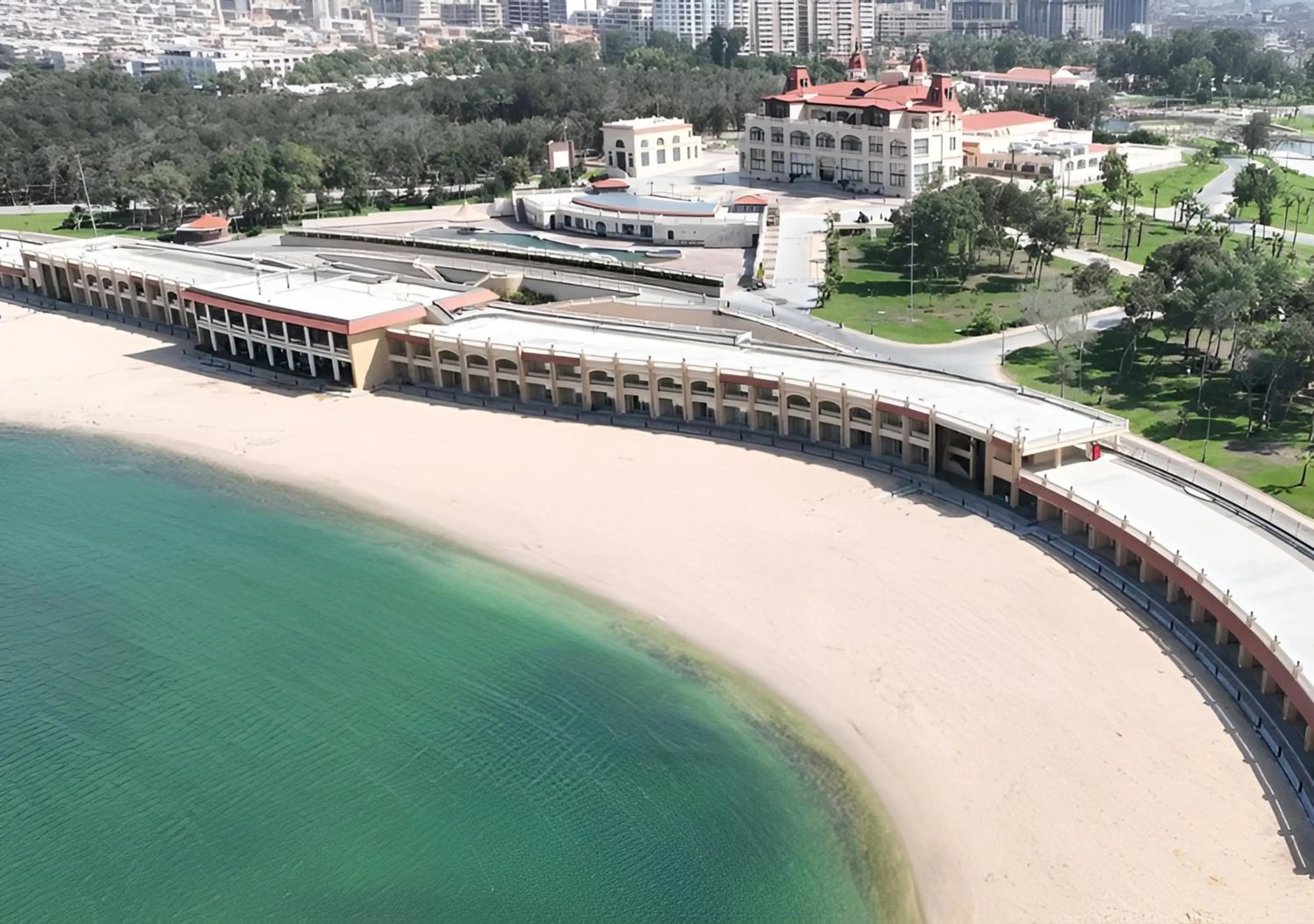 Beach in Rixos Montaza Alexandria