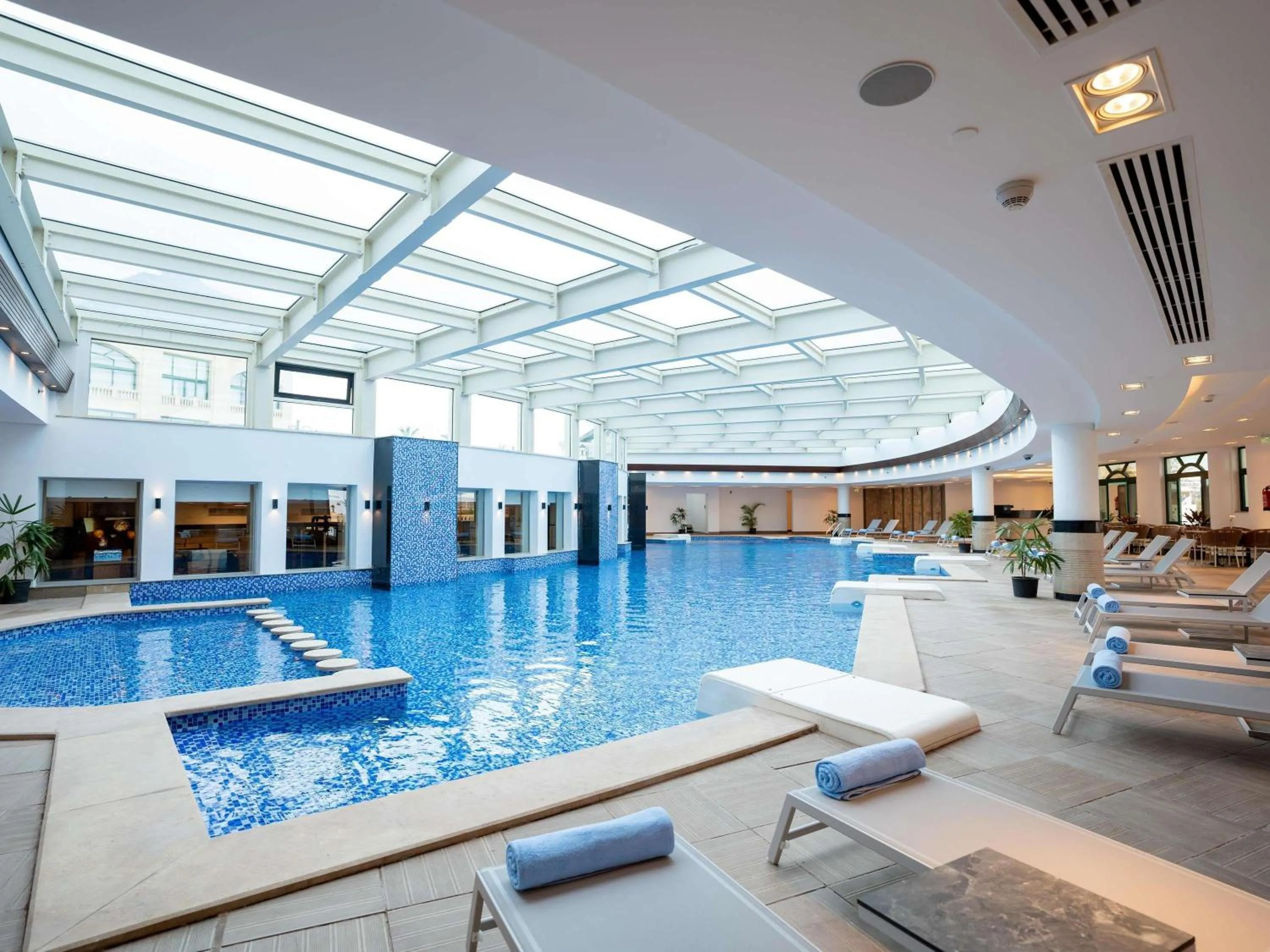 Pool view in Rixos Montaza Alexandria