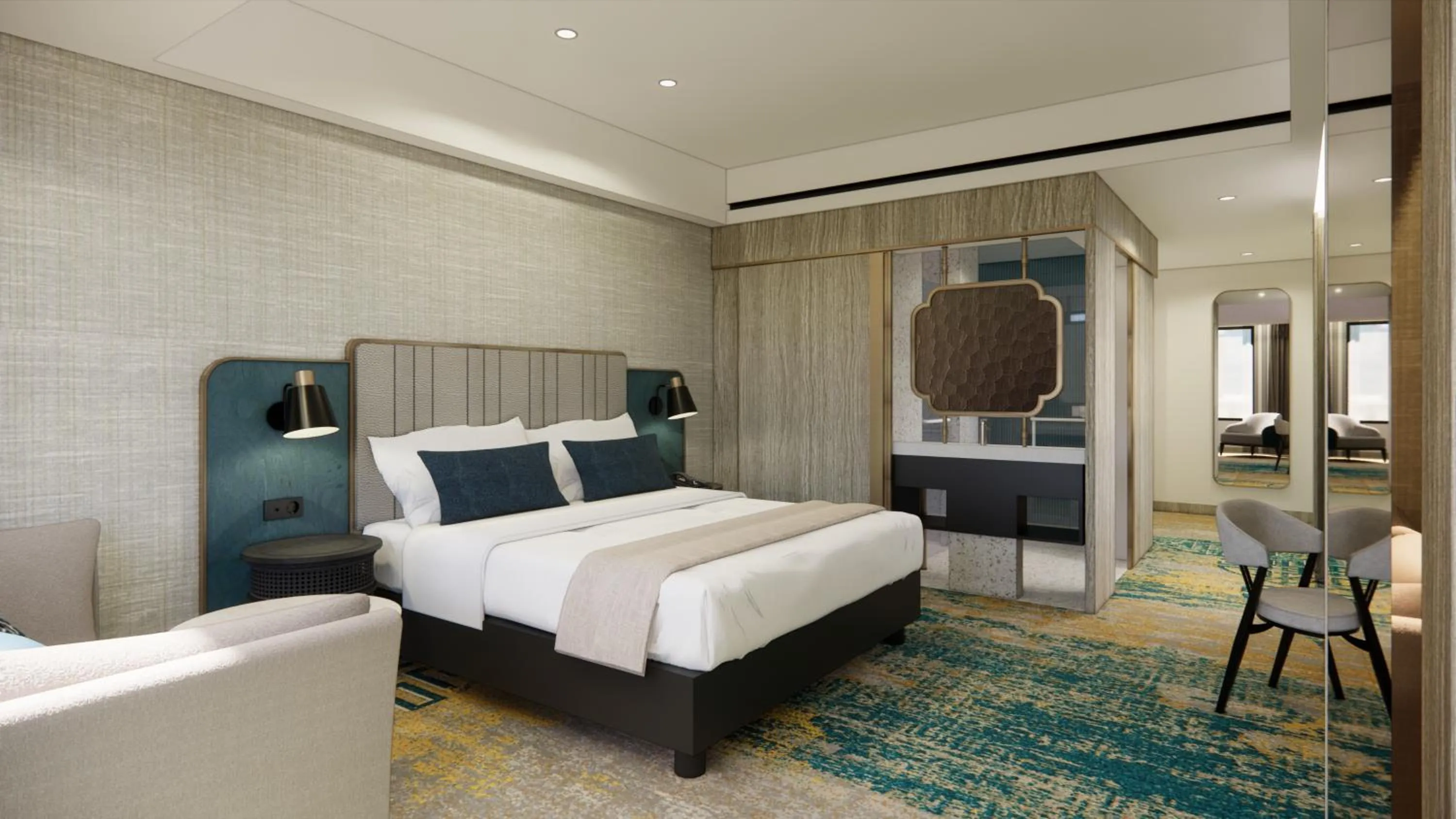 Bedroom, Bed in Mercure Madiun