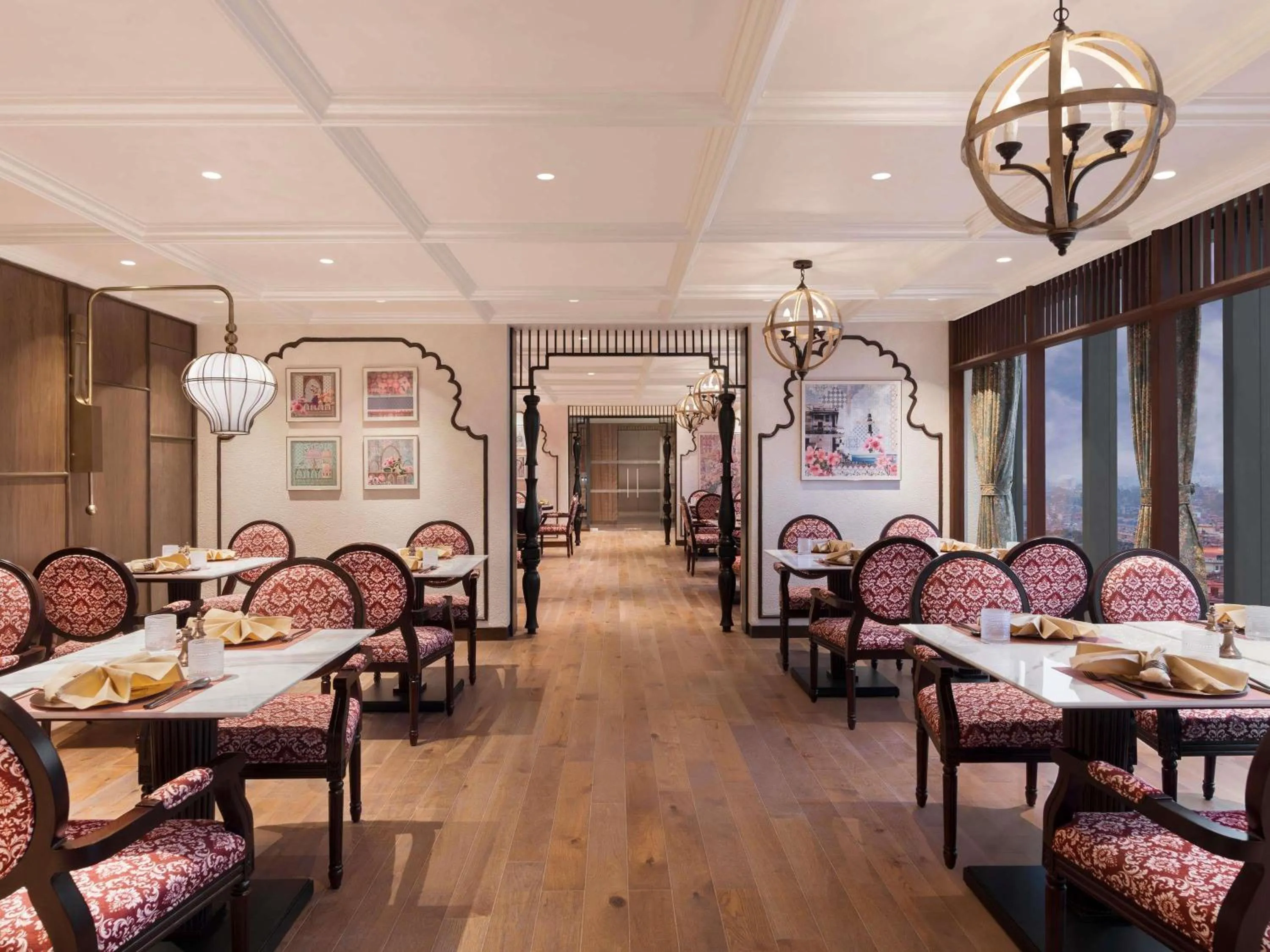 Restaurant/places to eat in Mercure Kathmandu Sukedhara Heights