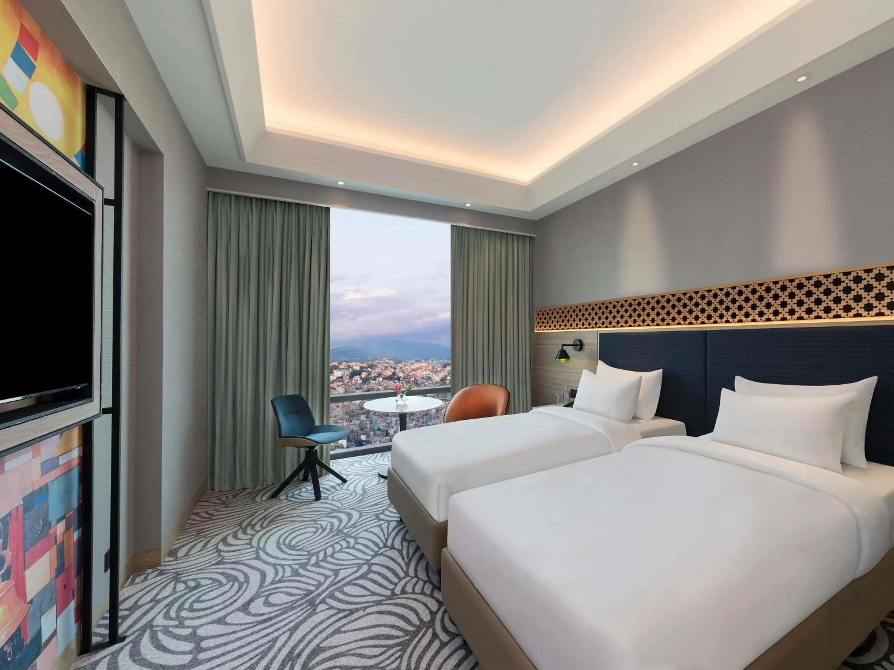 Bedroom, Bed in Mercure Kathmandu Sukedhara Heights