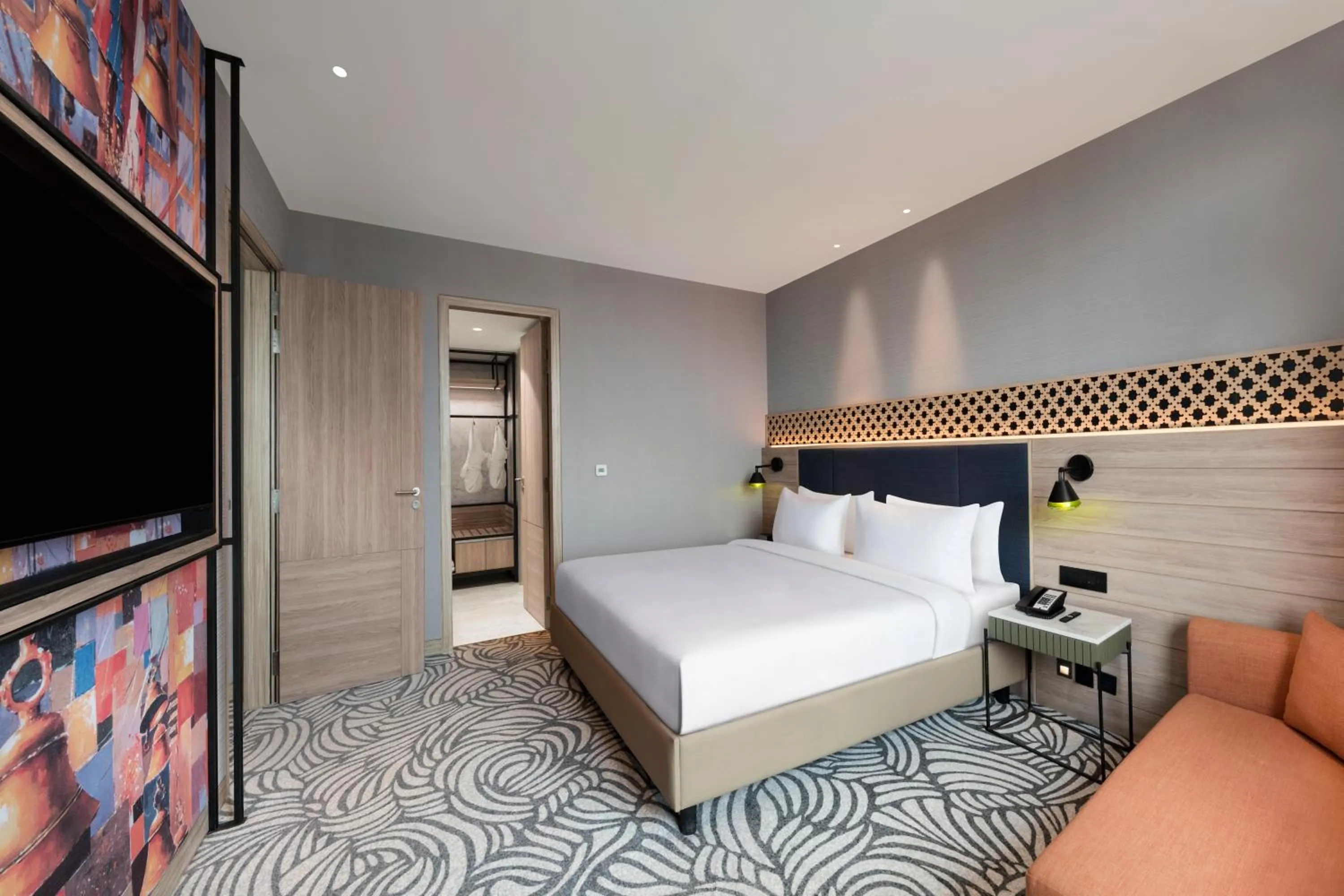 Bedroom, Bed in Mercure Kathmandu Sukedhara Heights