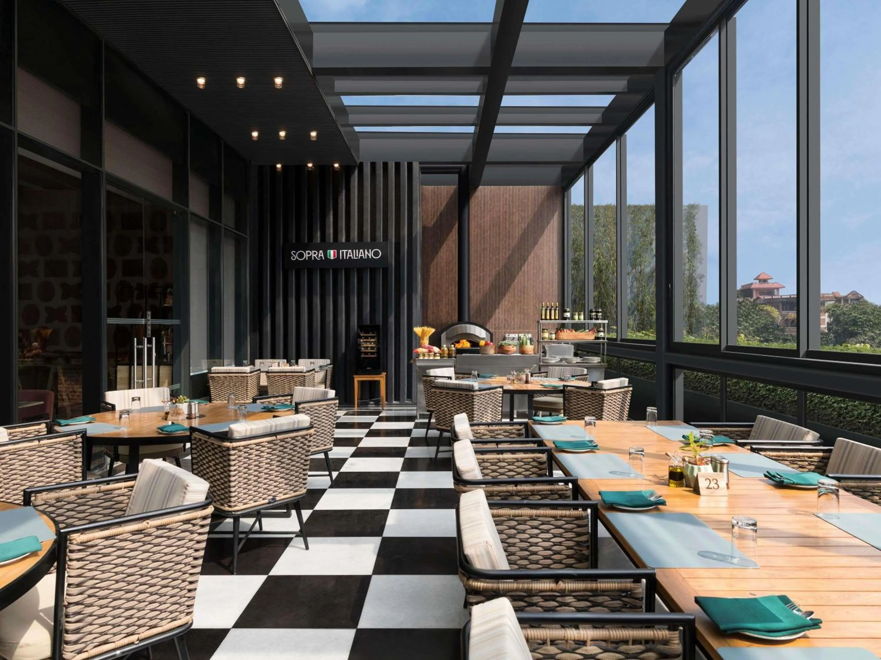 Restaurant/places to eat in Mercure Kathmandu Sukedhara Heights