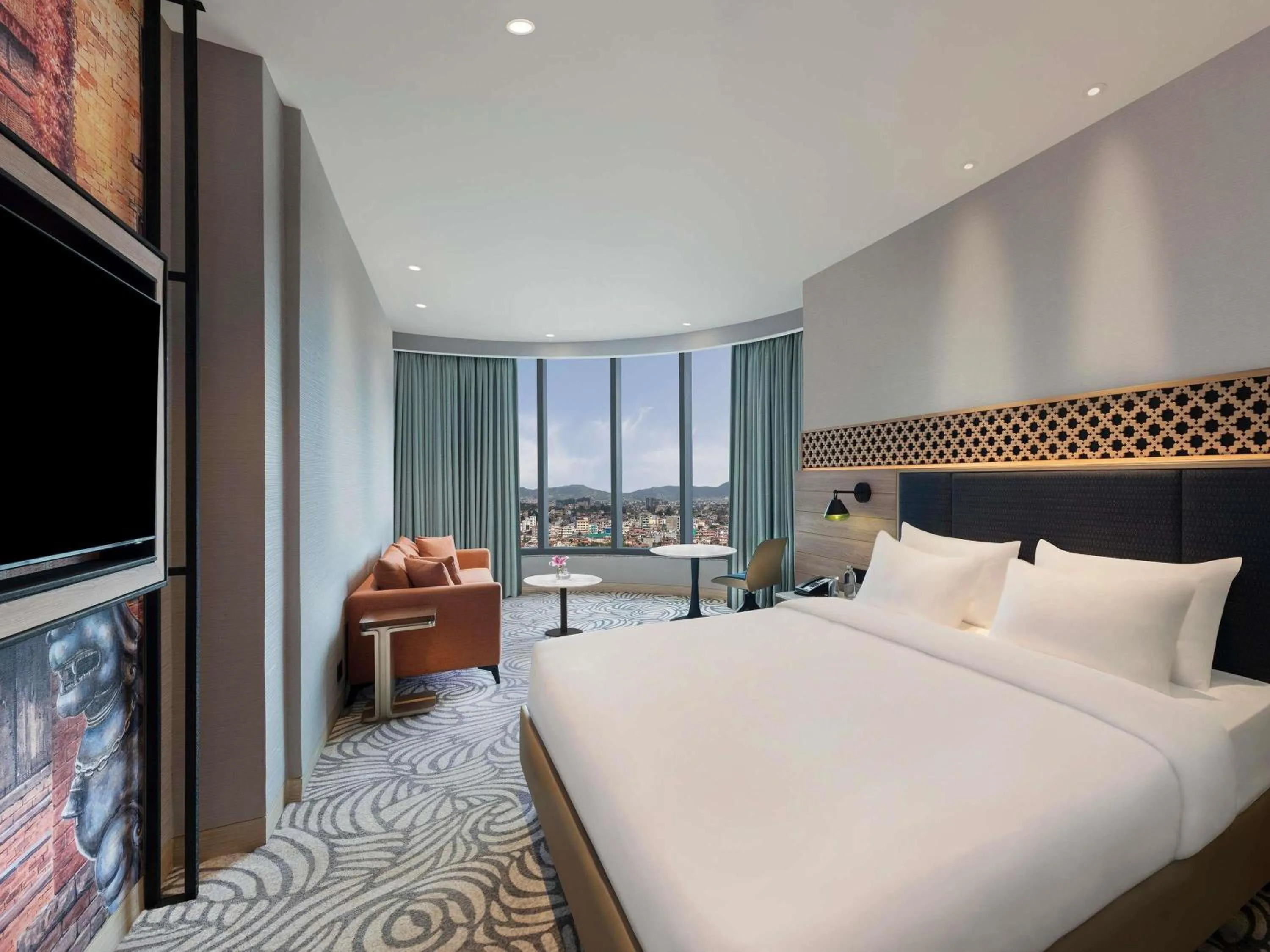 Bedroom, Bed in Mercure Kathmandu Sukedhara Heights