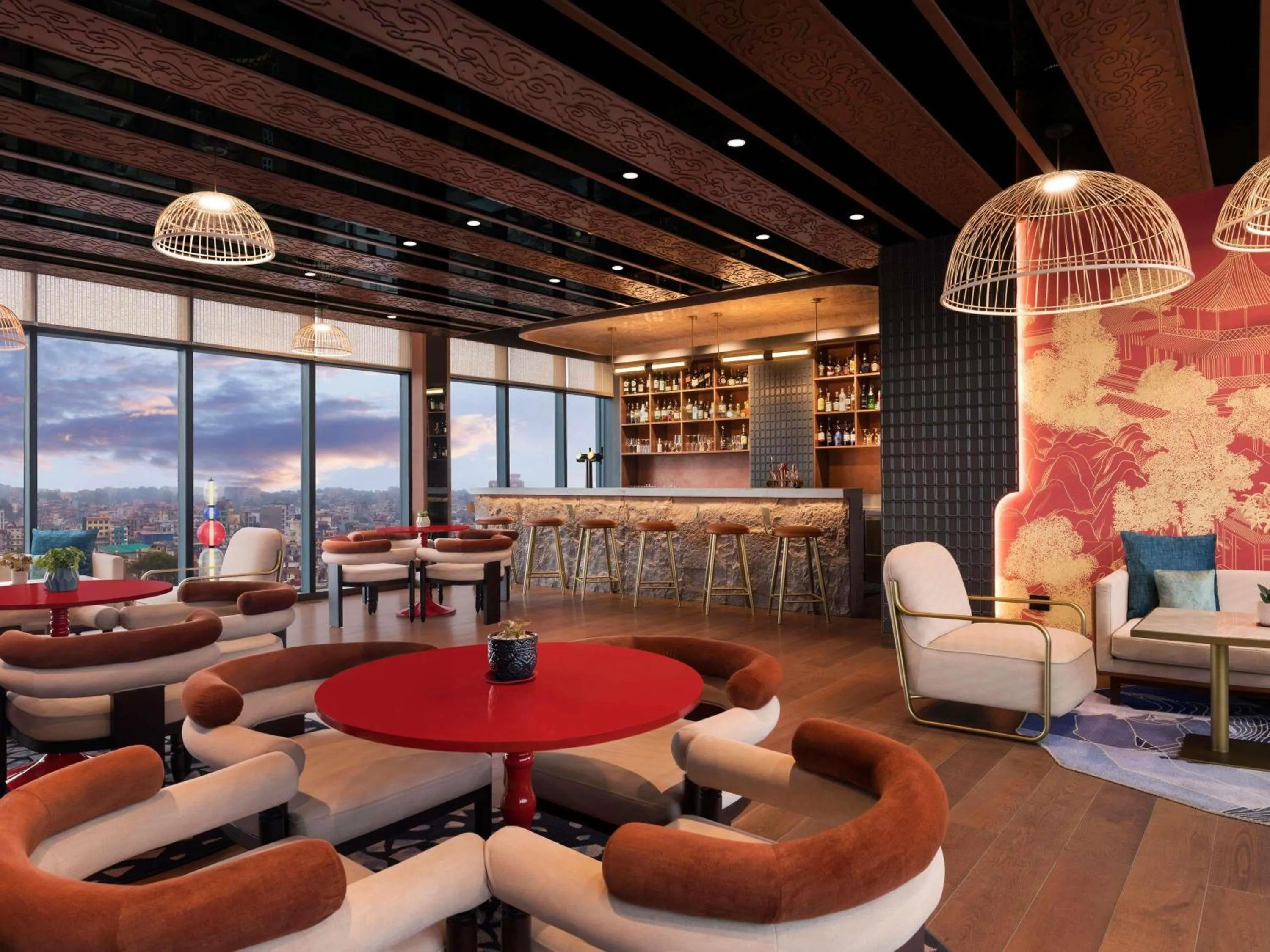 Lounge or bar in Mercure Kathmandu Sukedhara Heights