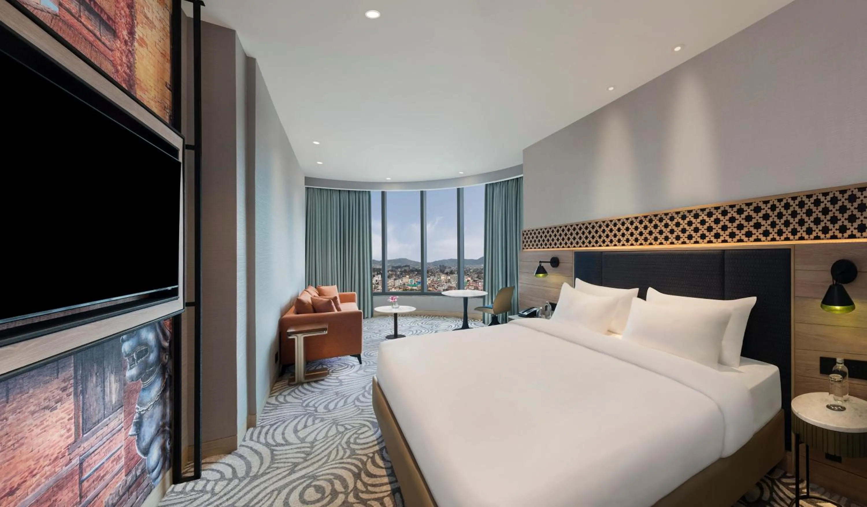 Bed in Mercure Kathmandu Sukedhara Heights