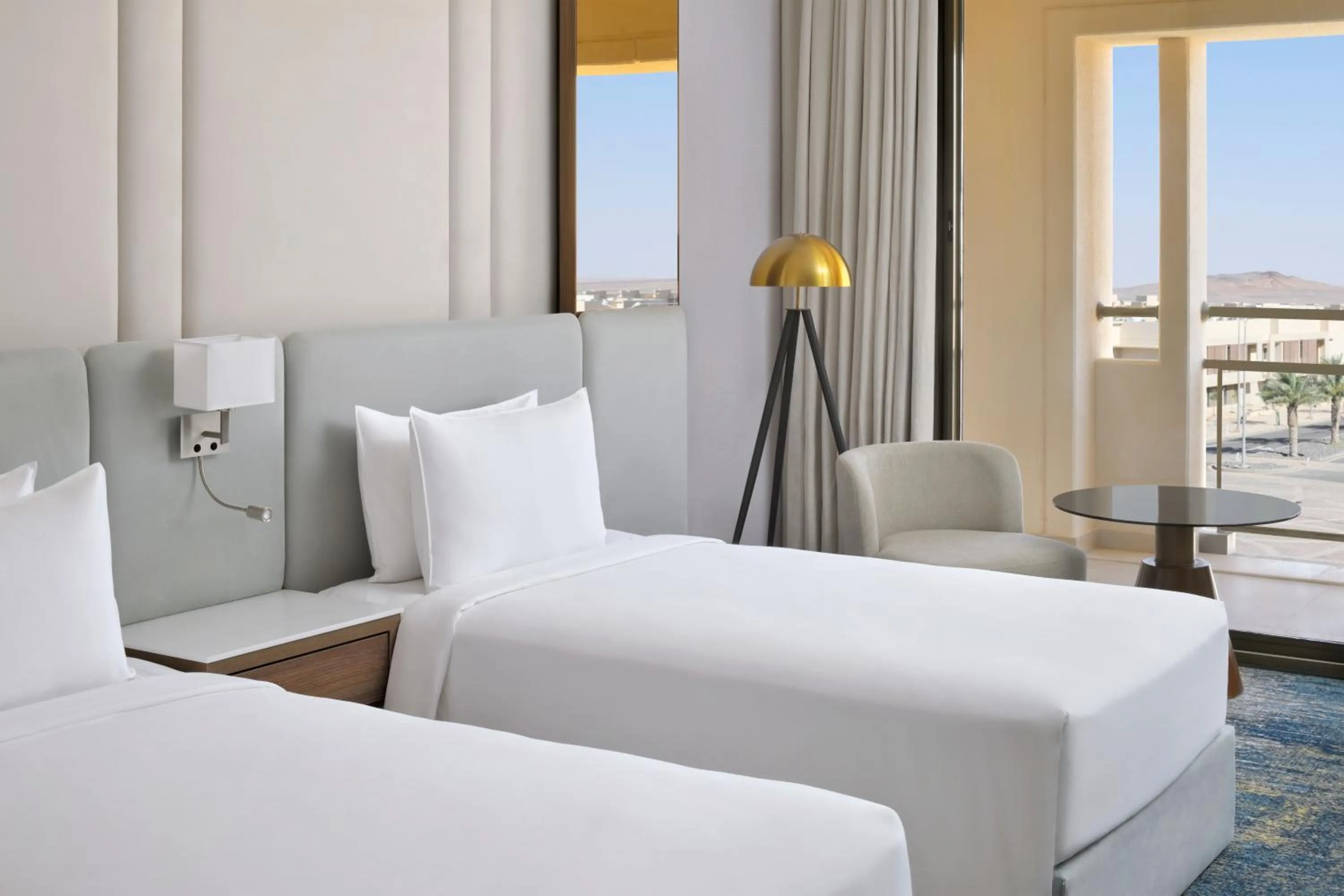 Bed in Mövenpick Hotel Waad Al Shamal