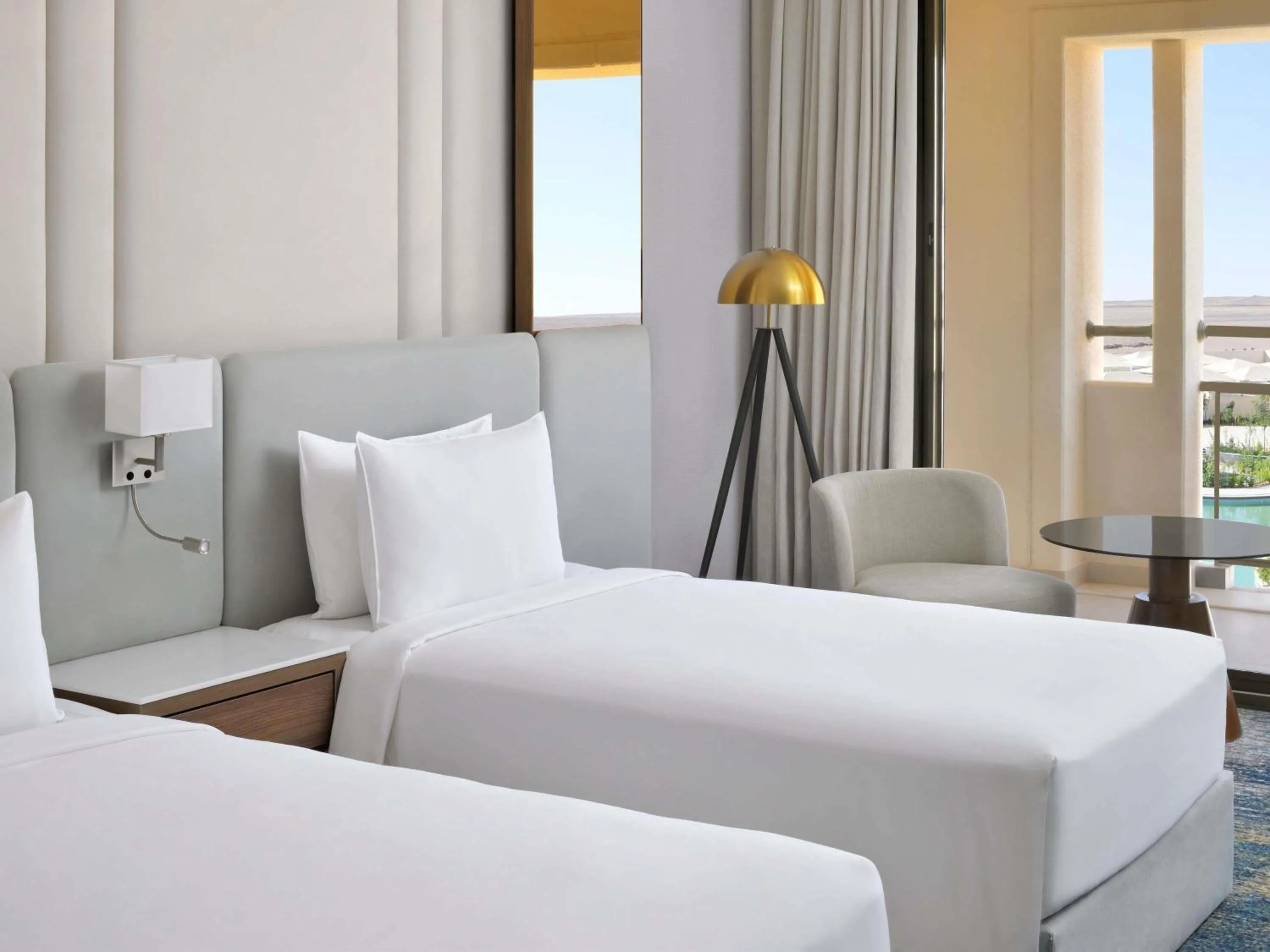 Bedroom, Bed in Mövenpick Hotel Waad Al Shamal