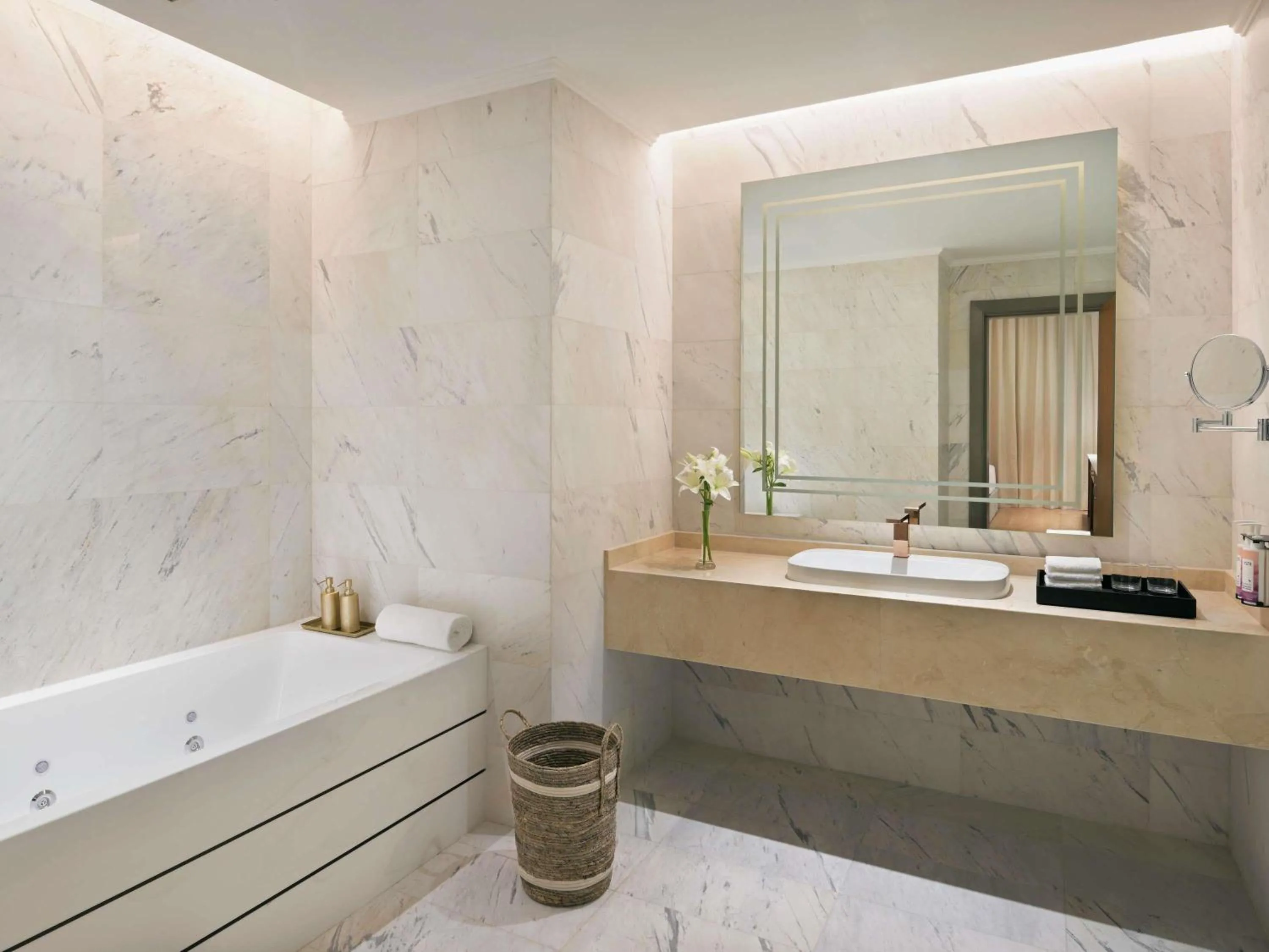 Bedroom in Mövenpick Hotel Waad Al Shamal