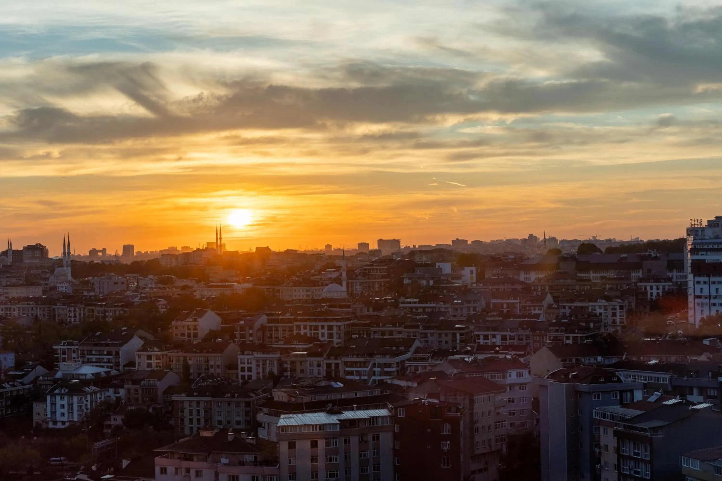City view in Novotel Istanbul Bomonti