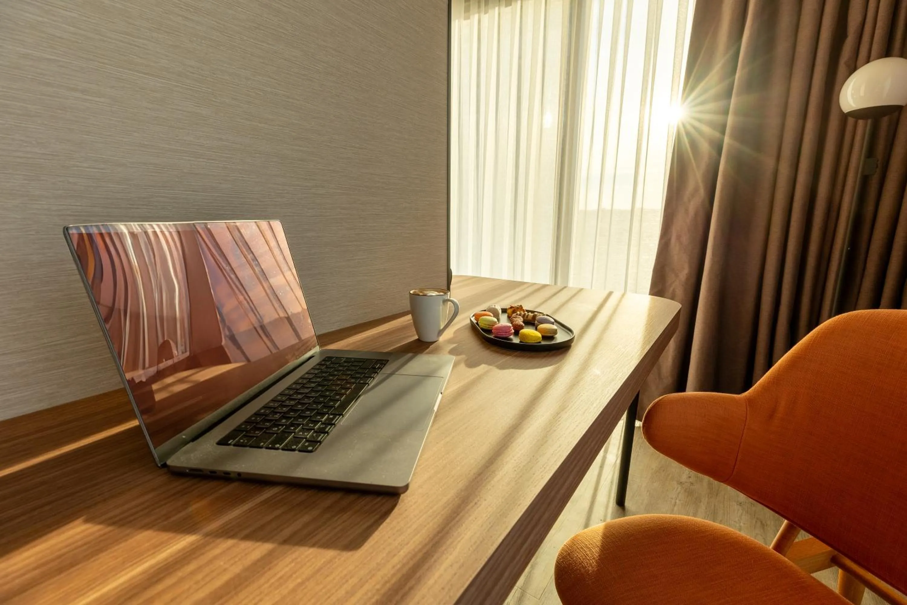 Seating area in Novotel Istanbul Bomonti