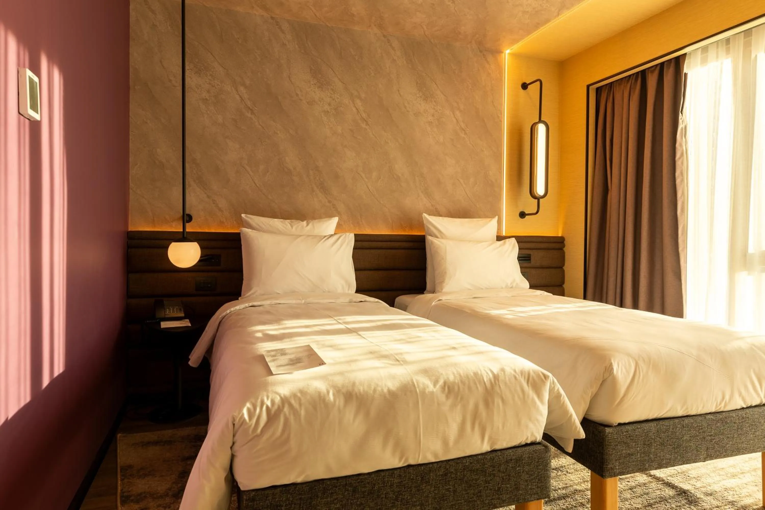 Bed in Novotel Istanbul Bomonti