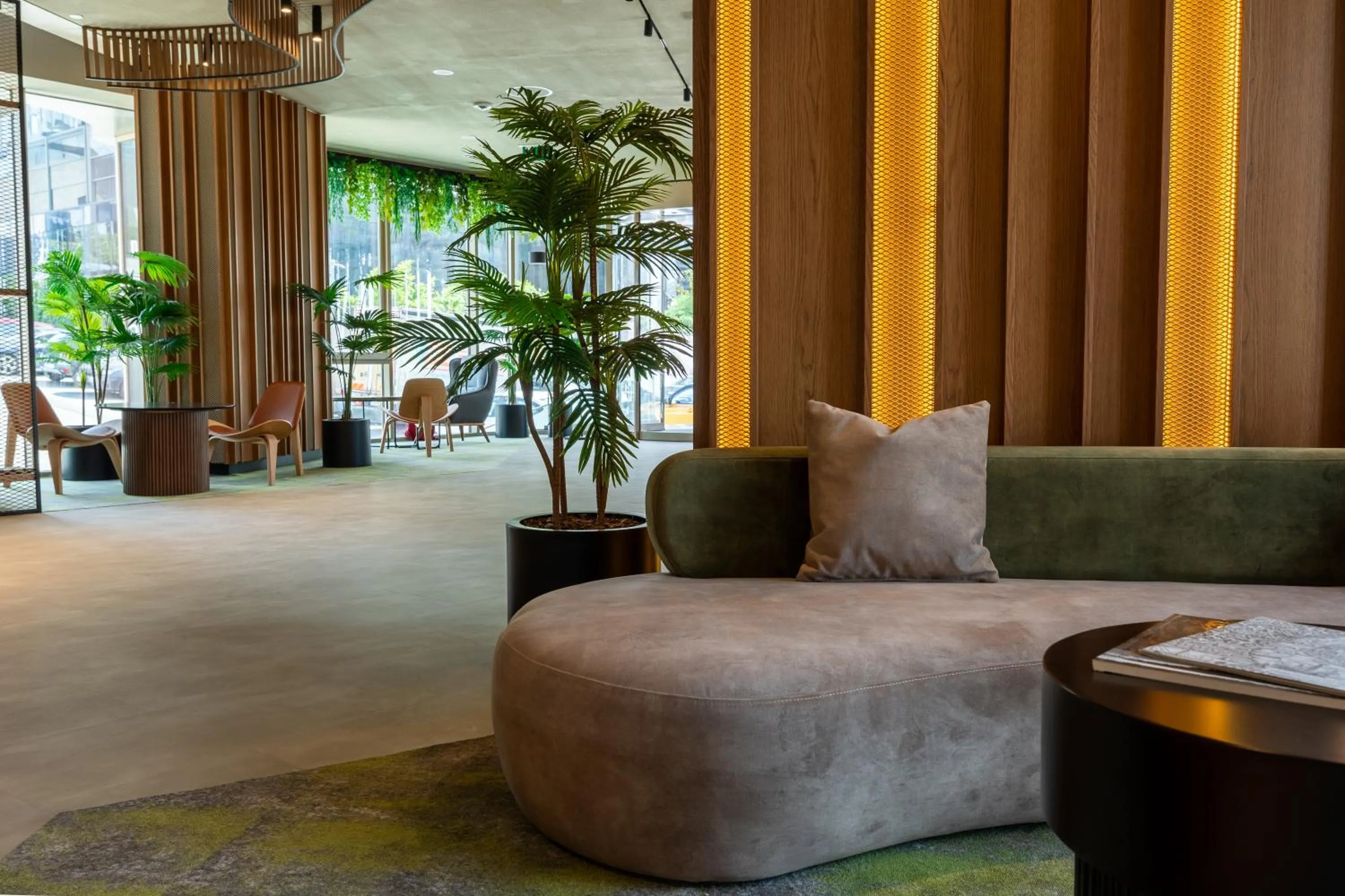 Lobby or reception in Novotel Istanbul Bomonti