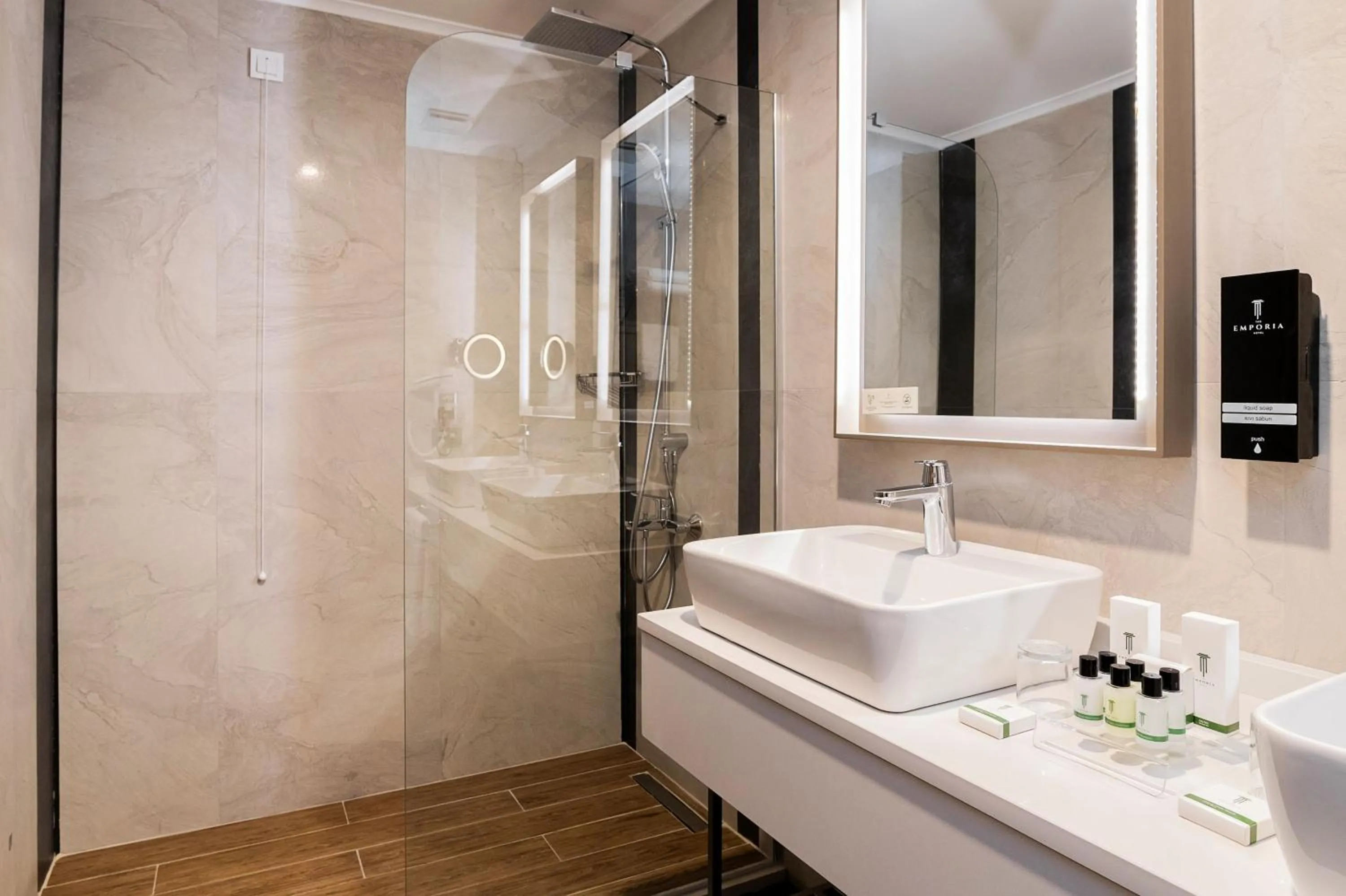 Bathroom in The Emporia Hotel