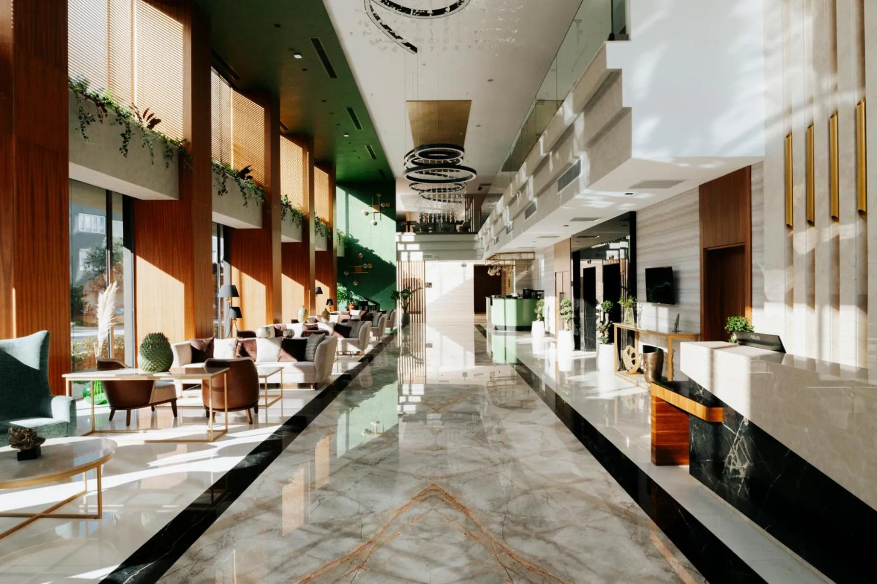 Lobby or reception in The Emporia Hotel