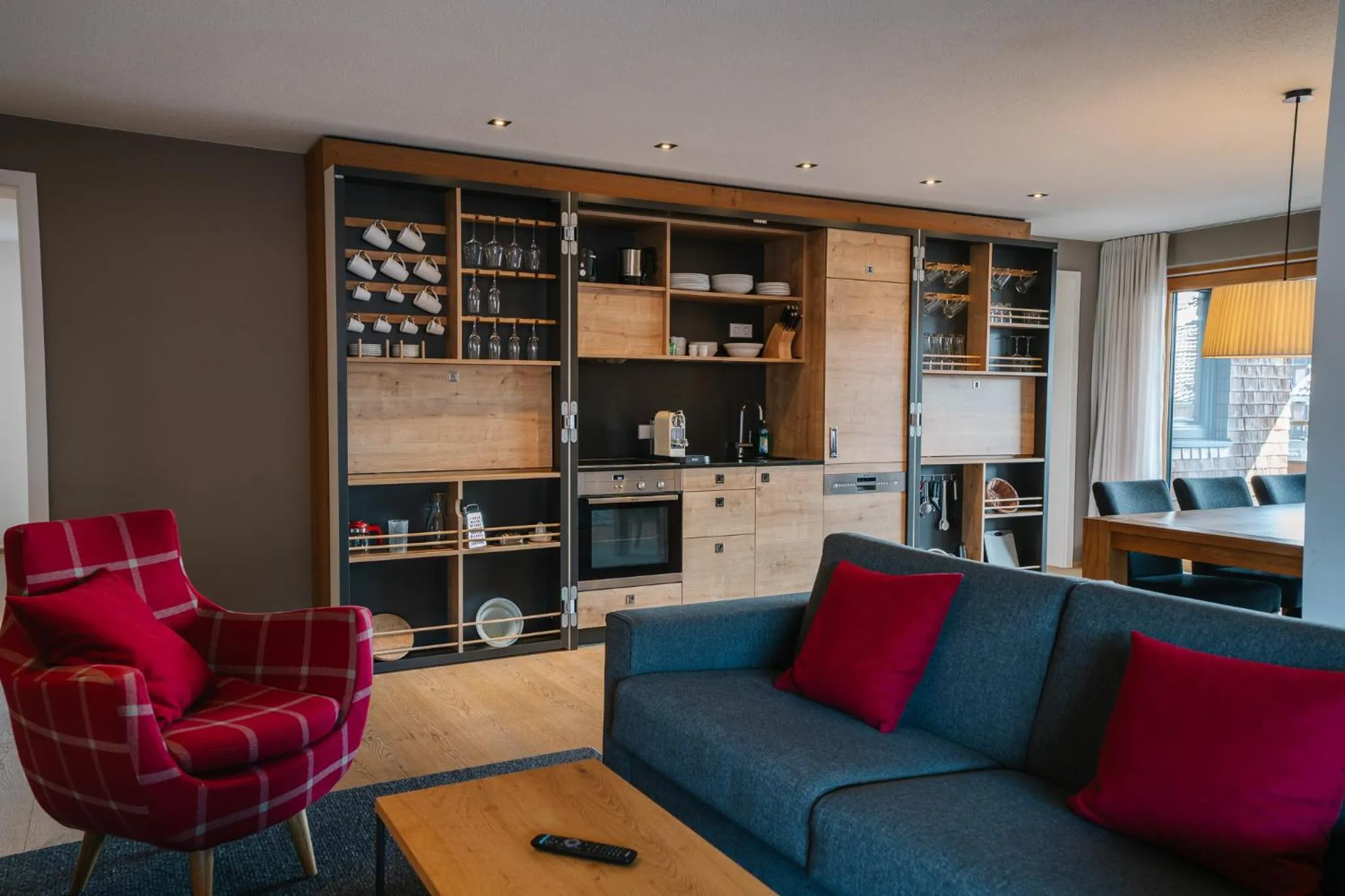 Dining area in Das.Hochgrat