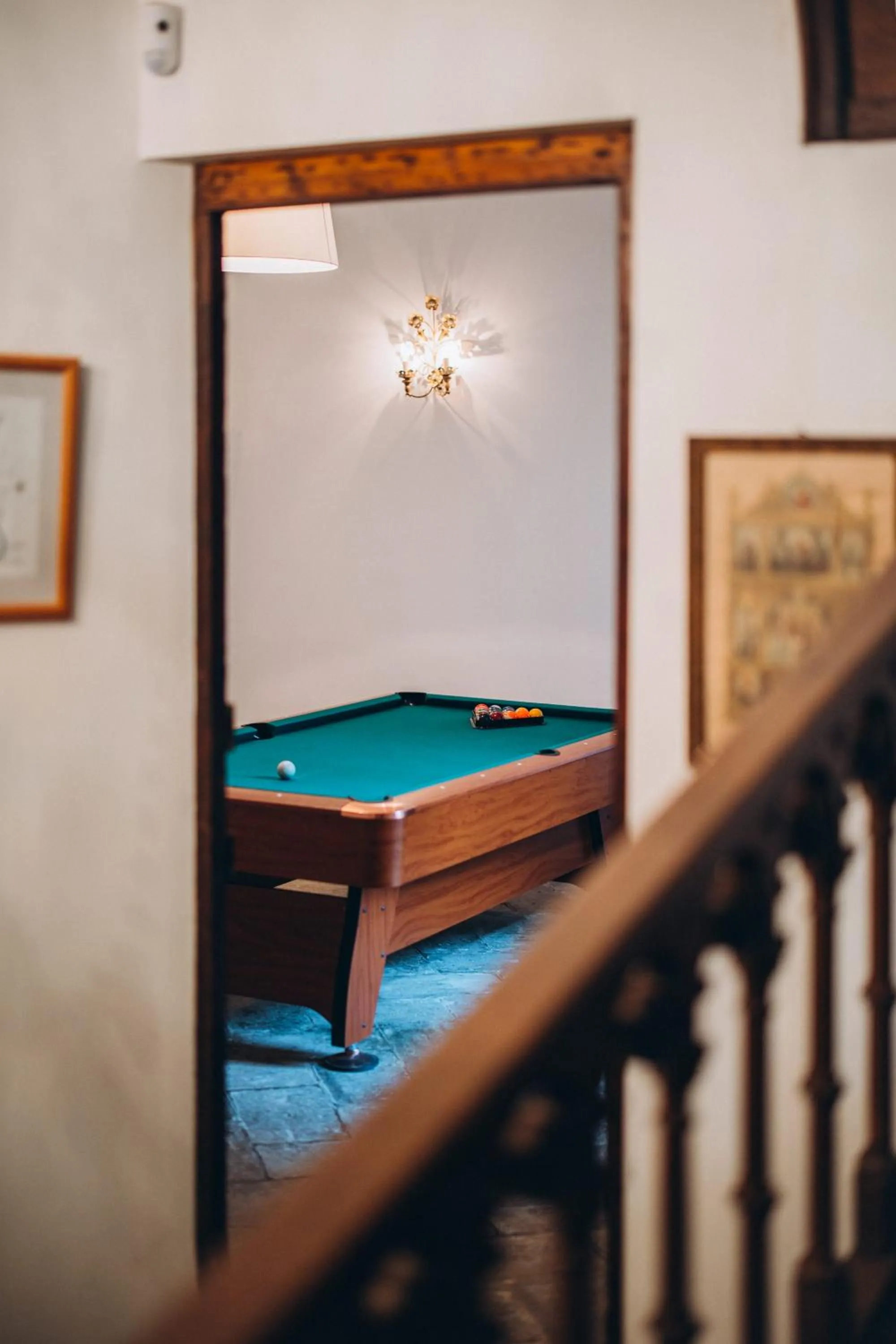 Billiard in Château de KERVOAZEC - Chambres d'hôtes