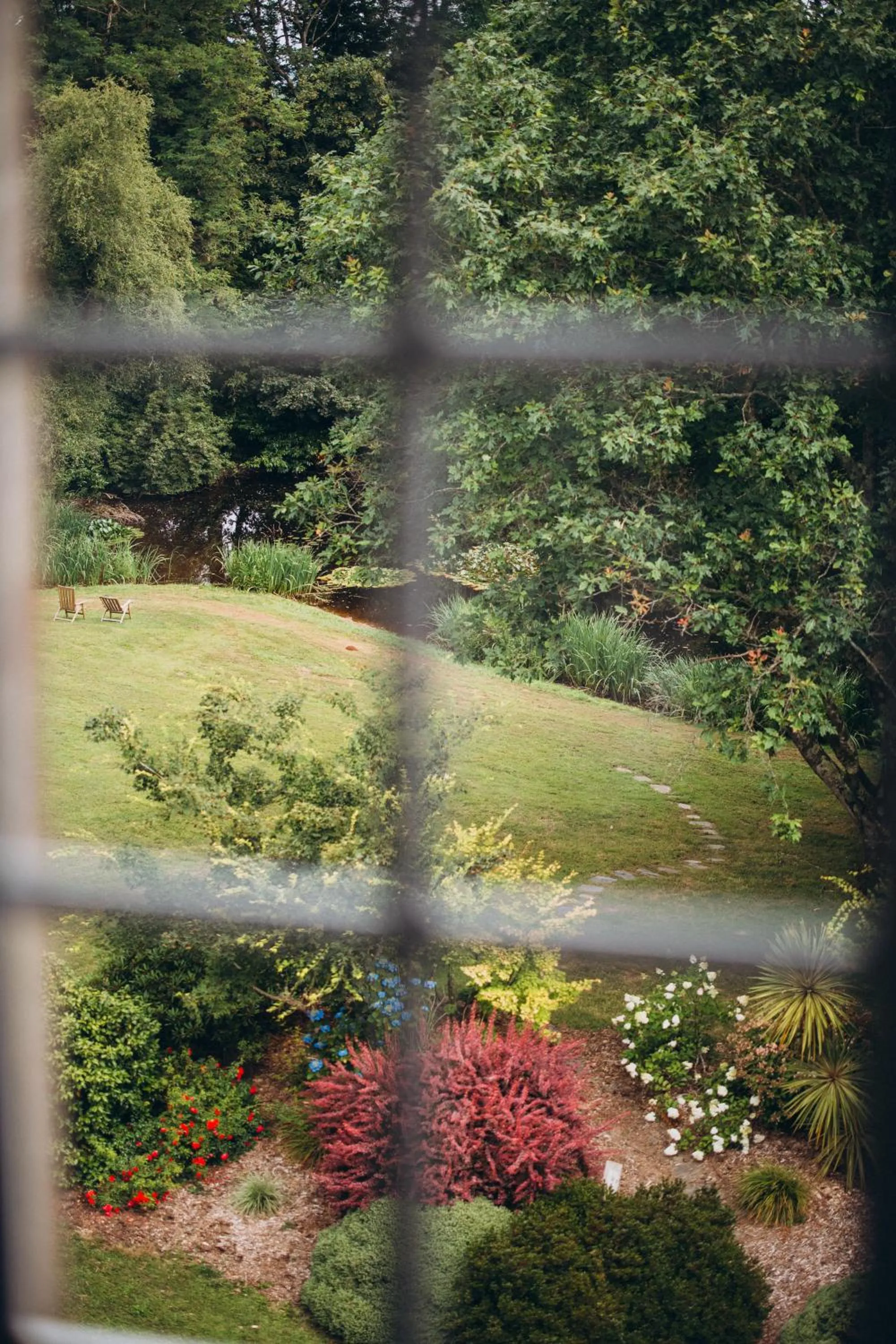Garden in Château de KERVOAZEC - Chambres d'hôtes