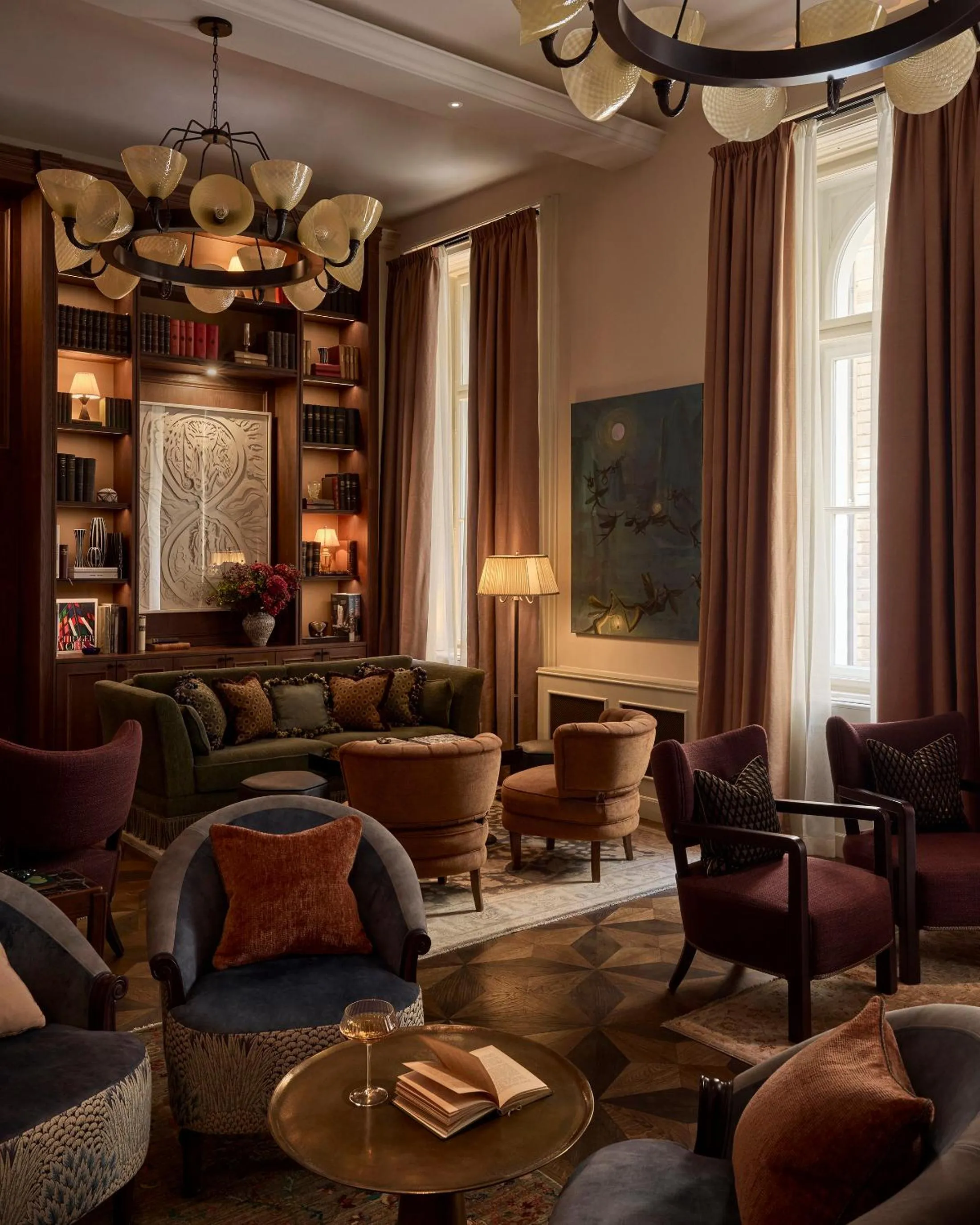 Library in Sir Prague, part of Sircle Collection