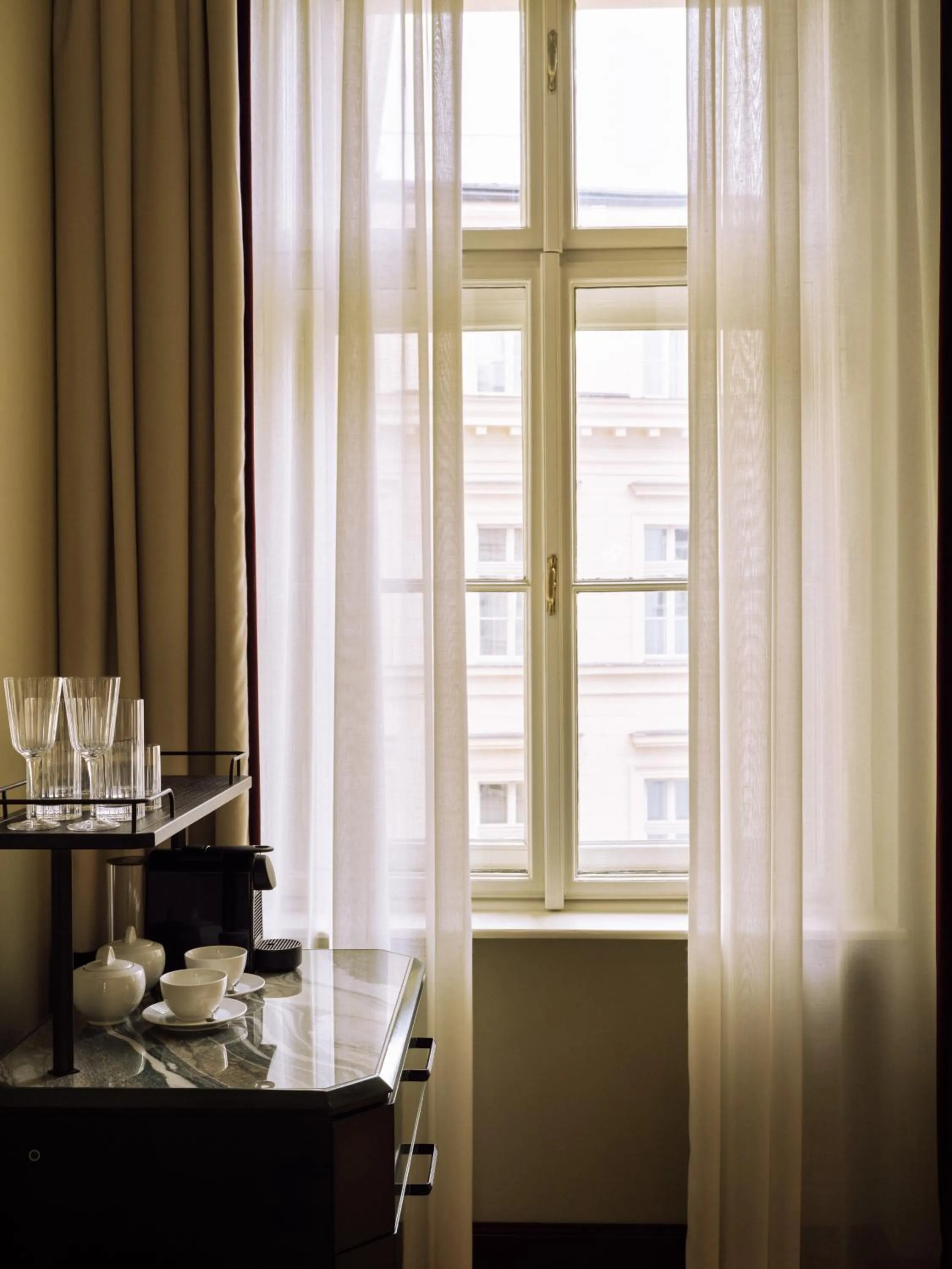 minibar in Sir Prague, part of Sircle Collection