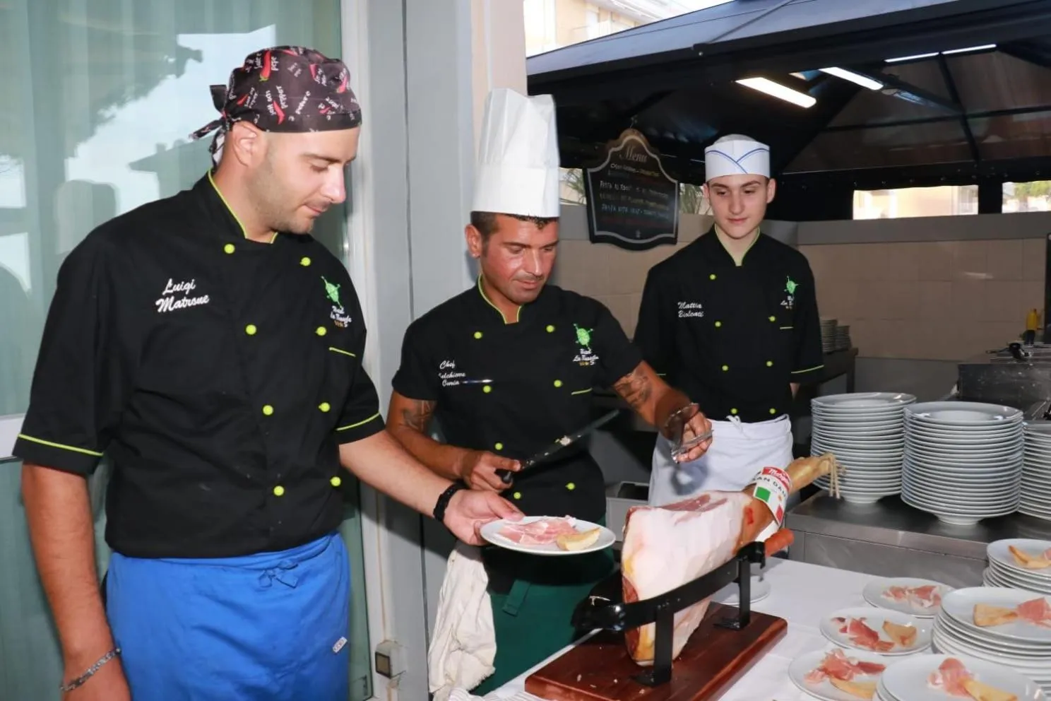 Staff in Hotel La Bussola