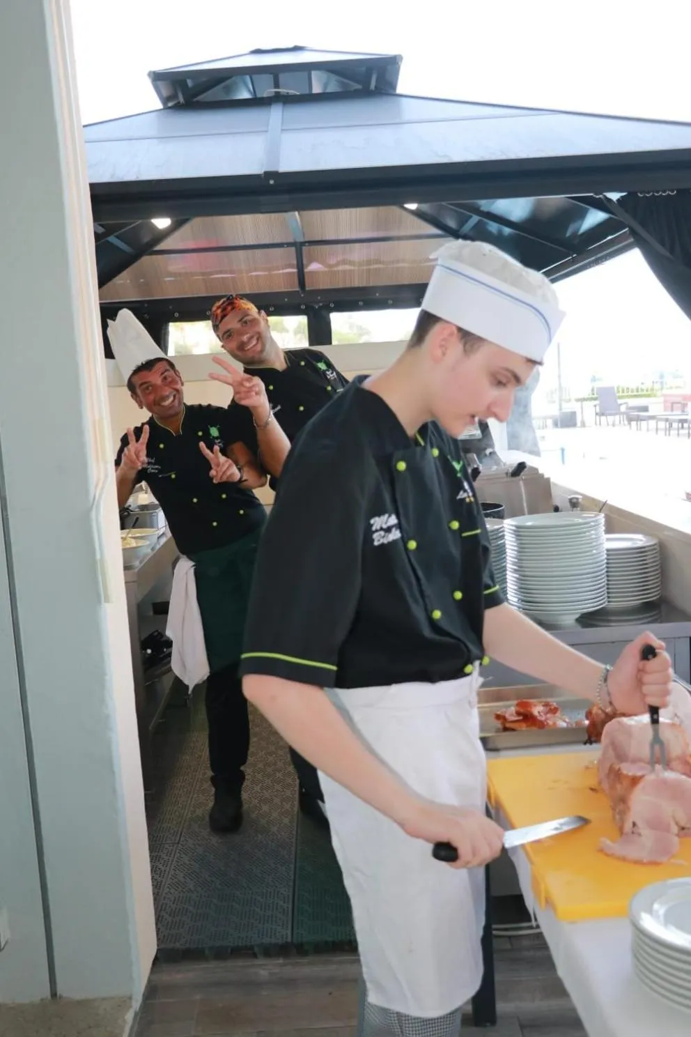 Food and drinks in Hotel La Bussola