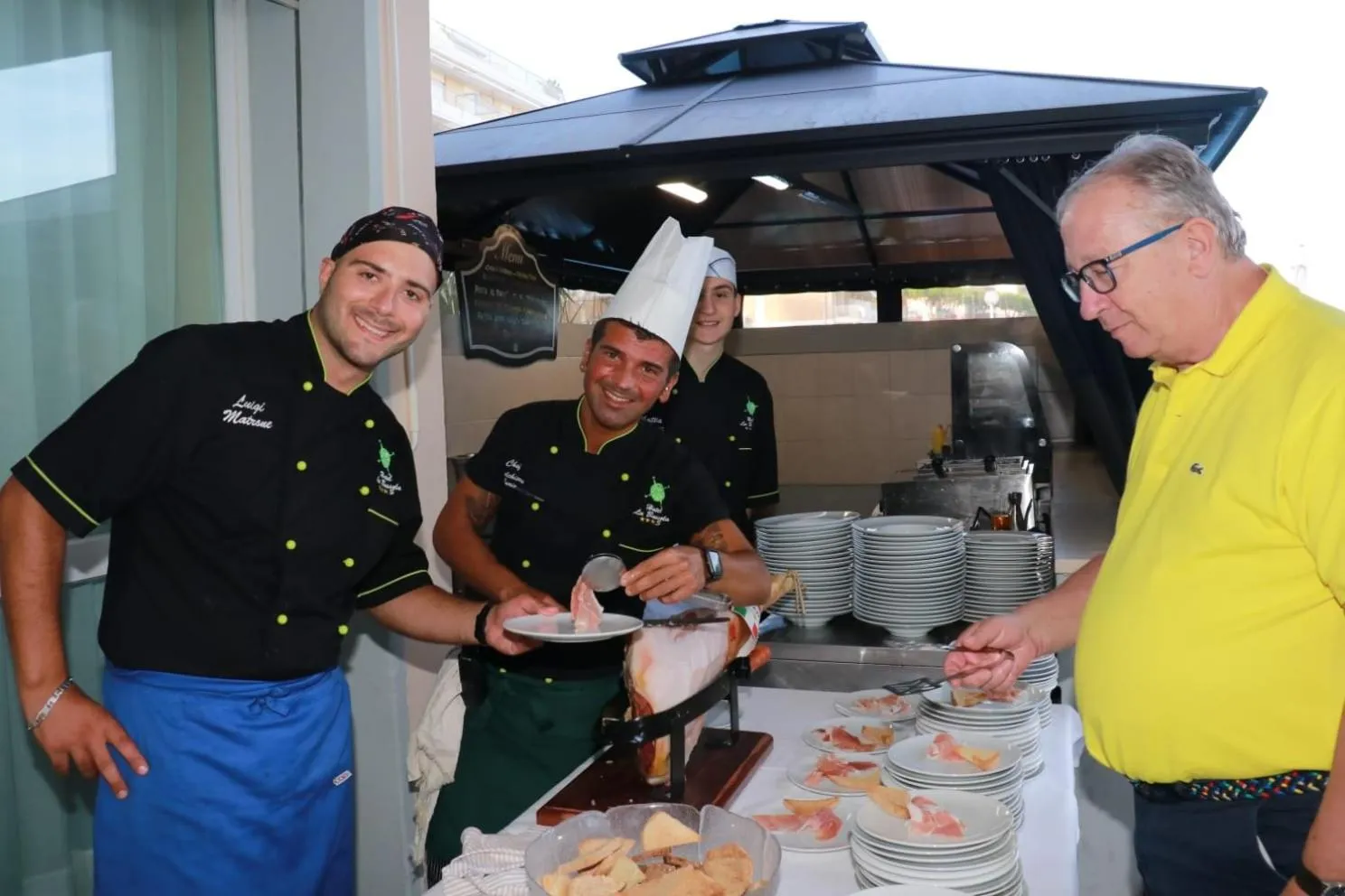 Restaurant/places to eat in Hotel La Bussola