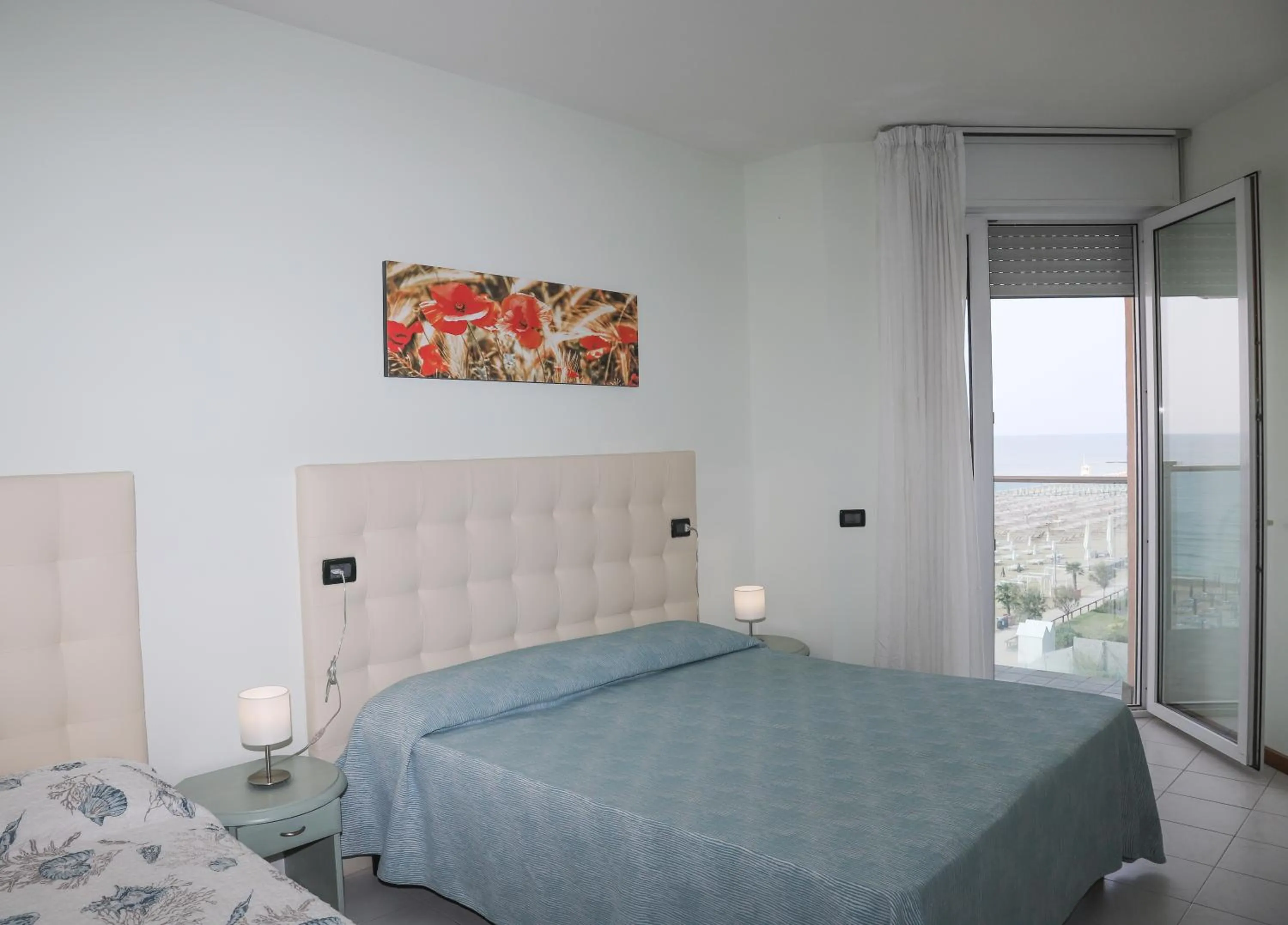 Bed in Hotel La Bussola