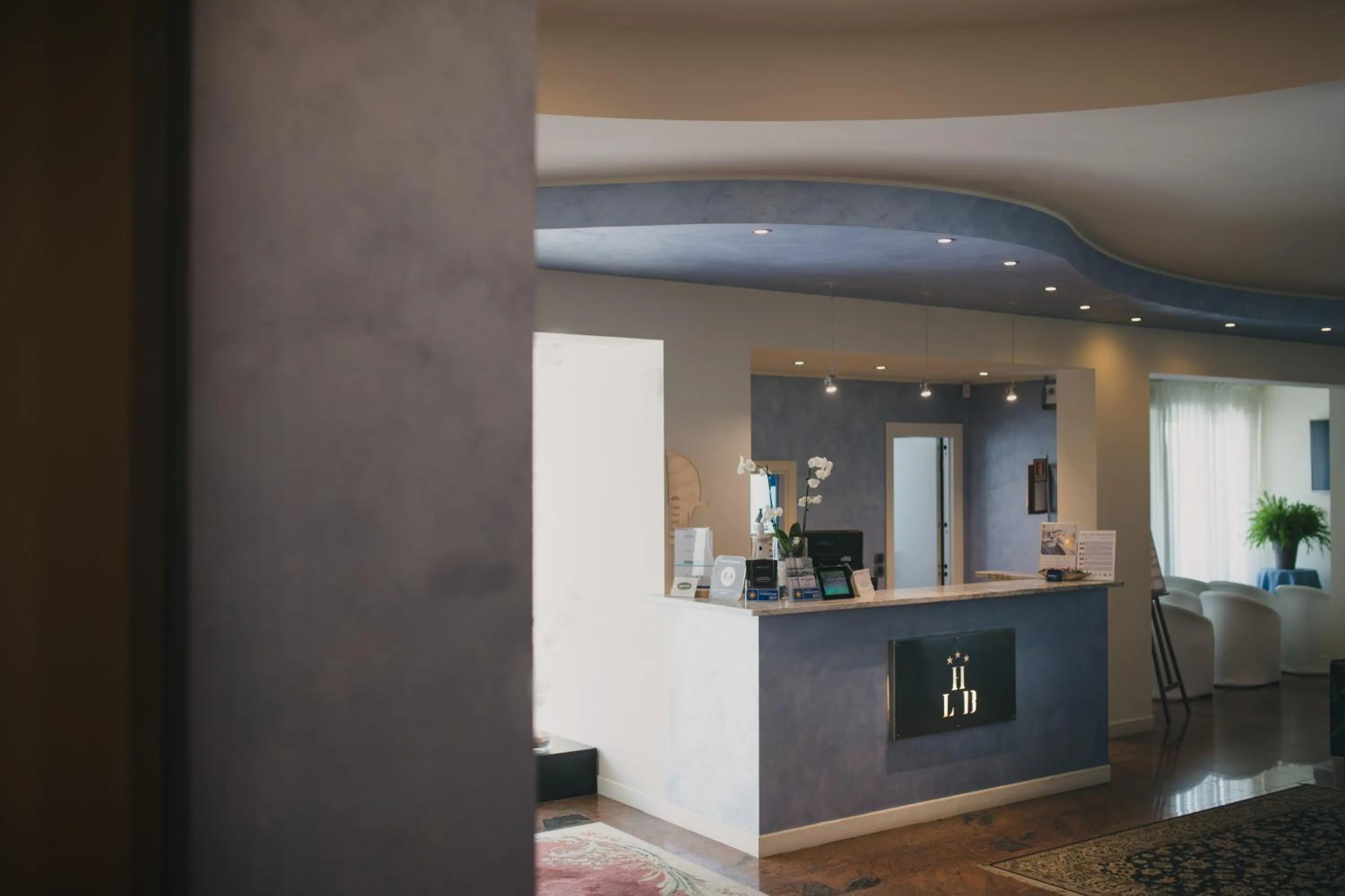 Lobby or reception in Hotel La Bussola