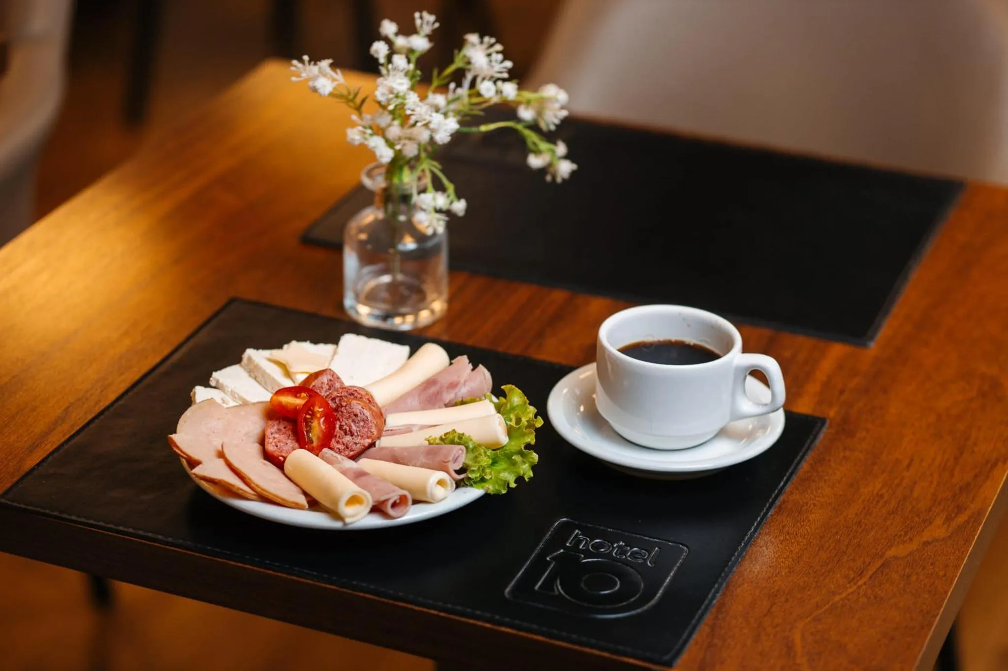 Food and drinks in Hotel 10 Blumenau