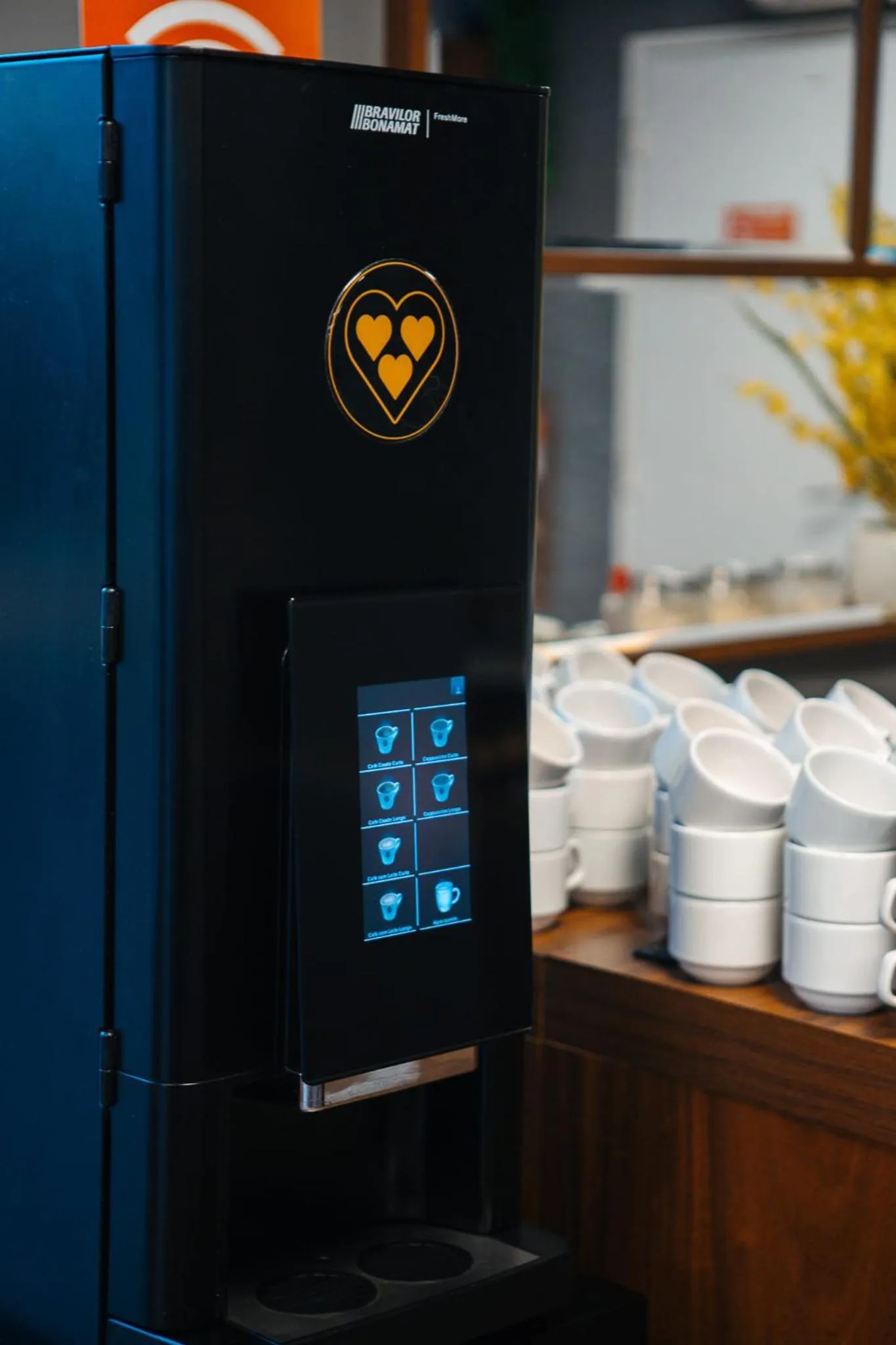 Kitchen or kitchenette in Hotel 10 Blumenau