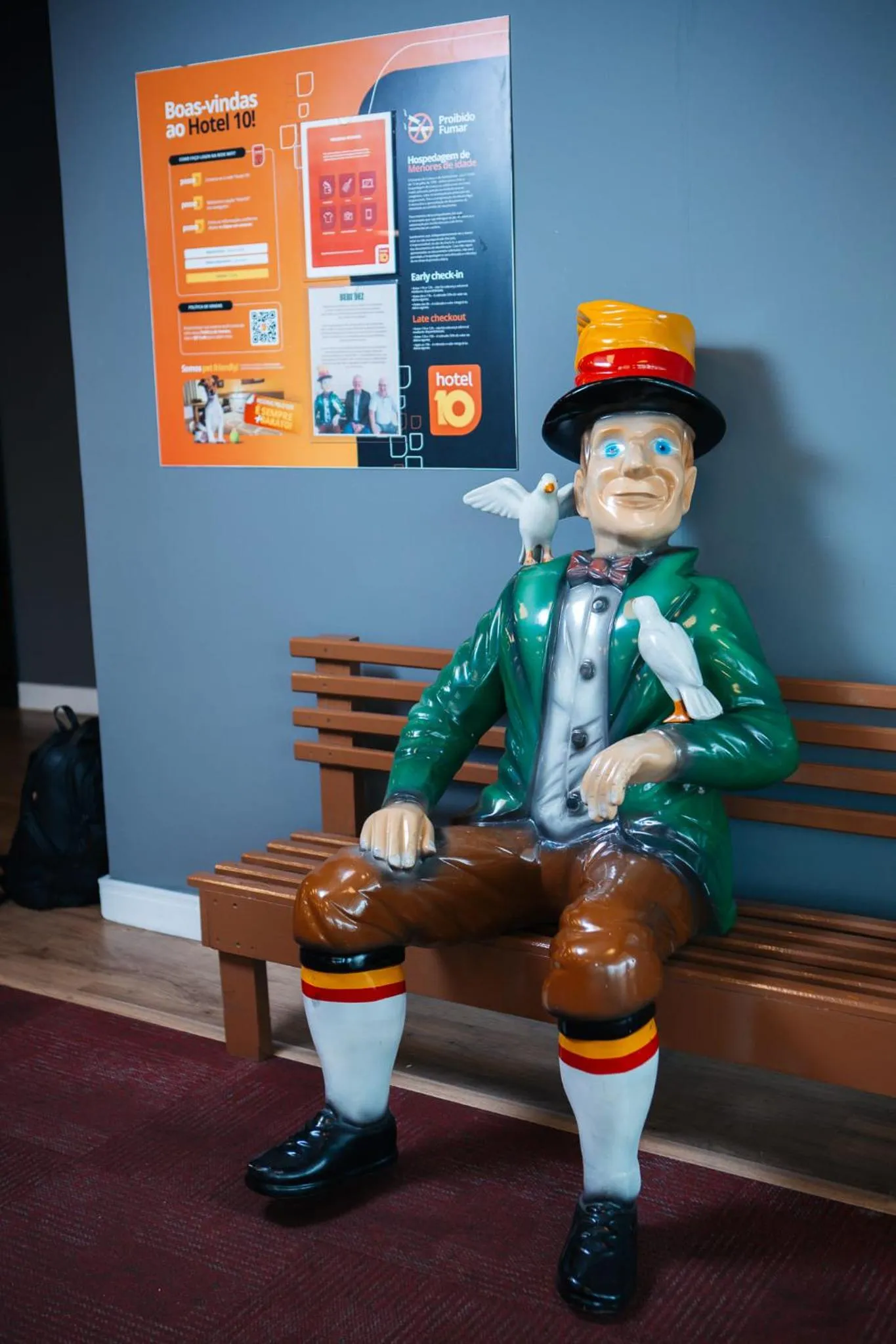 Property building in Hotel 10 Blumenau