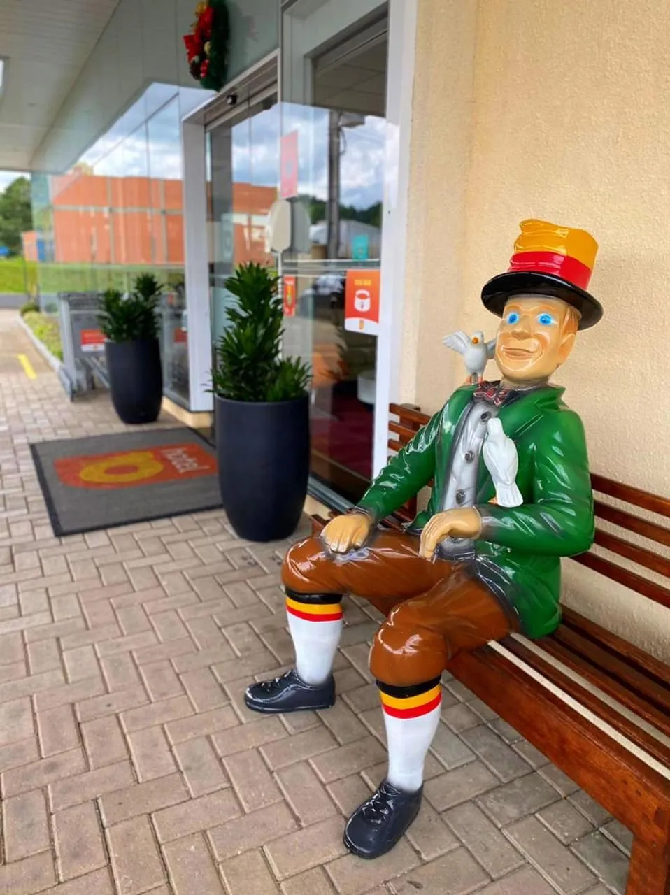 Facade/entrance in Hotel 10 Blumenau