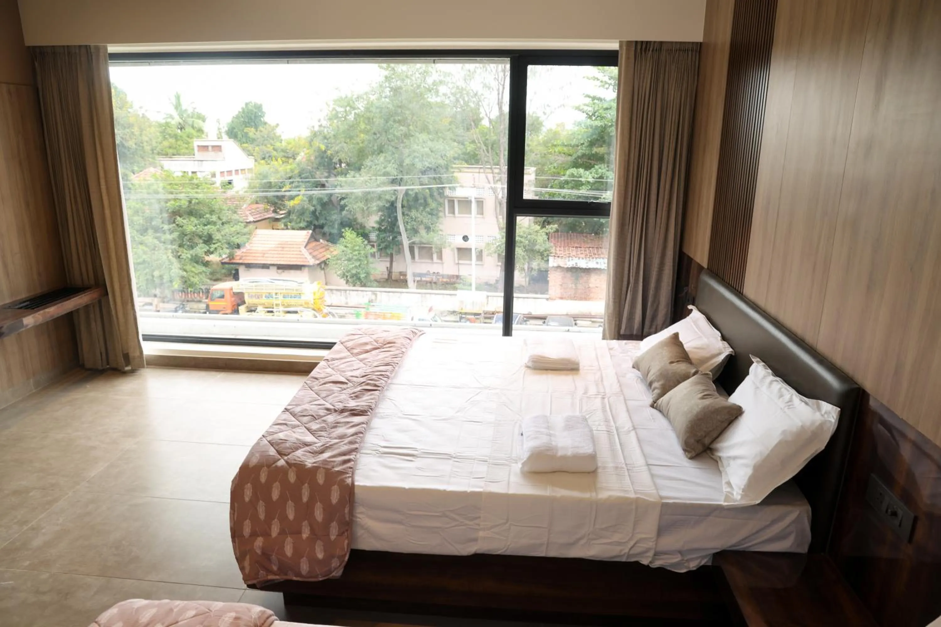 Bedroom, Bed in MAS Residency