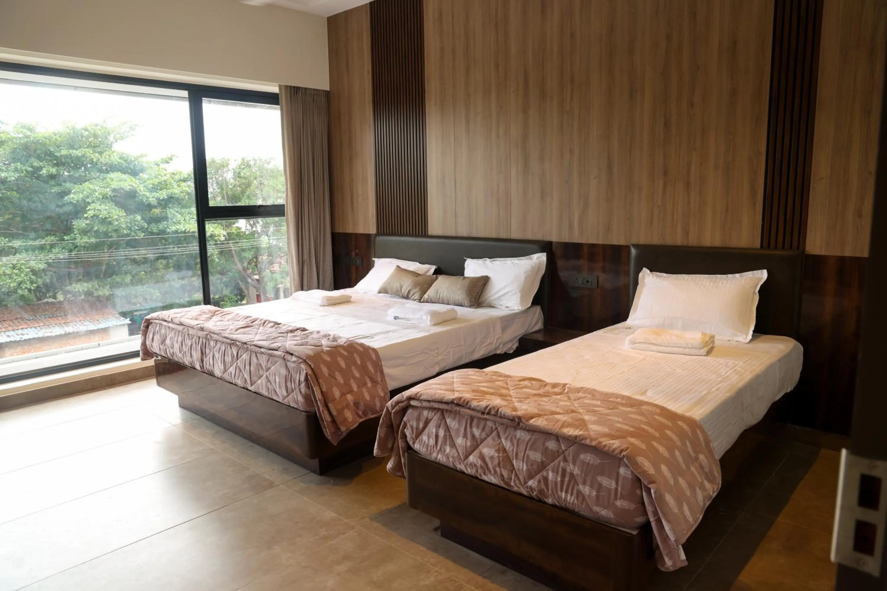 Bedroom, Bed in MAS Residency