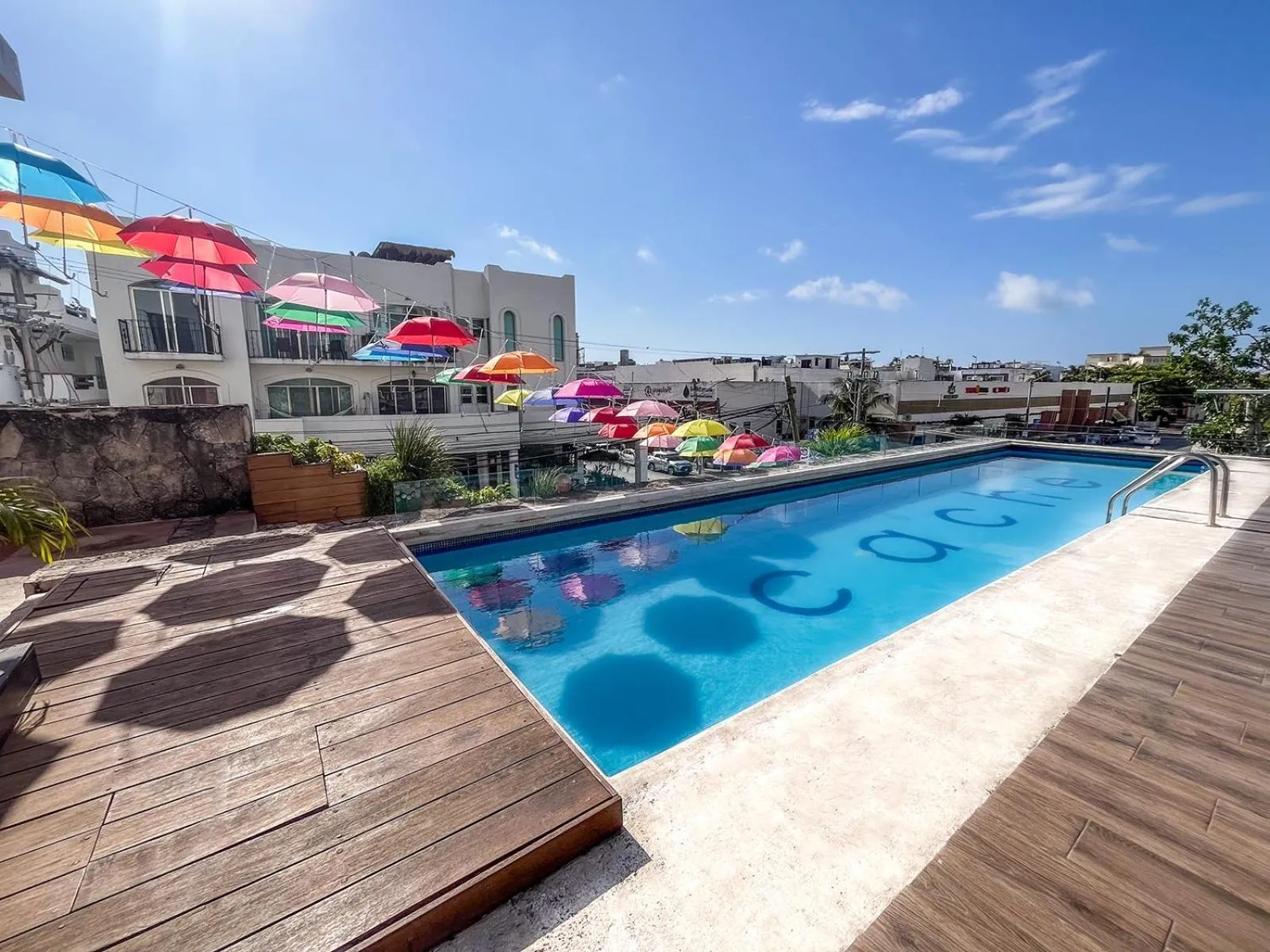 Swimming pool in Cache Hotel Boutique - Adults Only