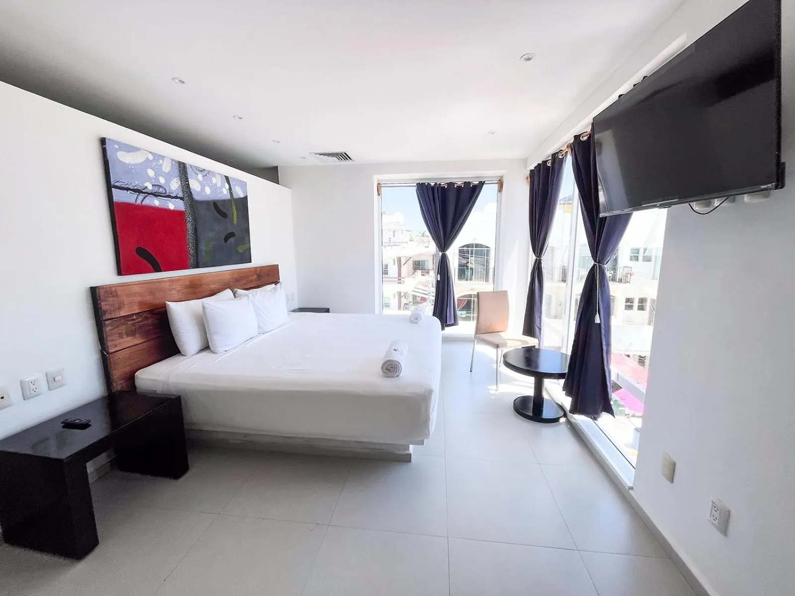 Bedroom, Bed in Cache Hotel Boutique - Adults Only