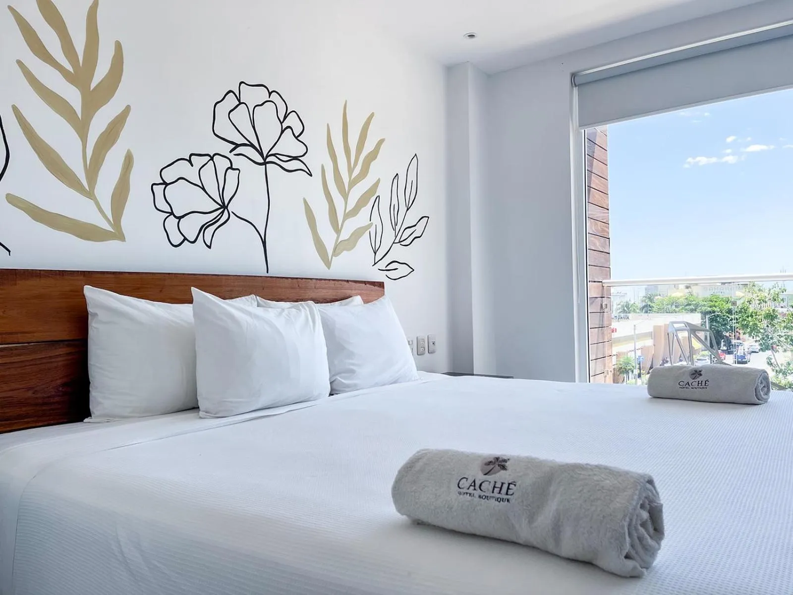 Bed in Cache Hotel Boutique - Adults Only