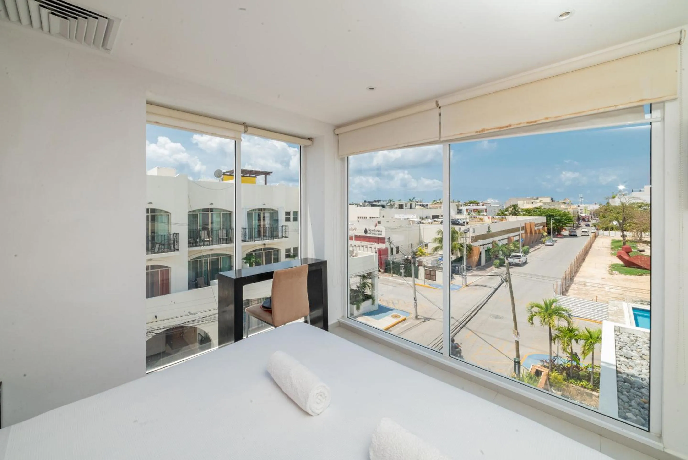 View (from property/room), Bed in Cache Hotel Boutique - Adults Only