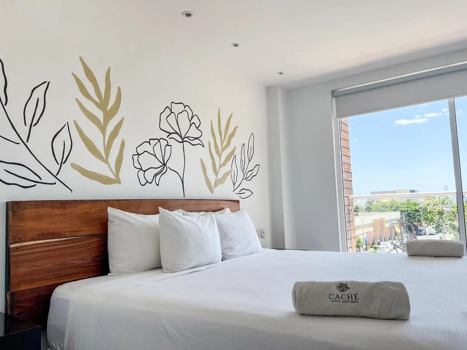 Bed in Cache Hotel Boutique - Adults Only