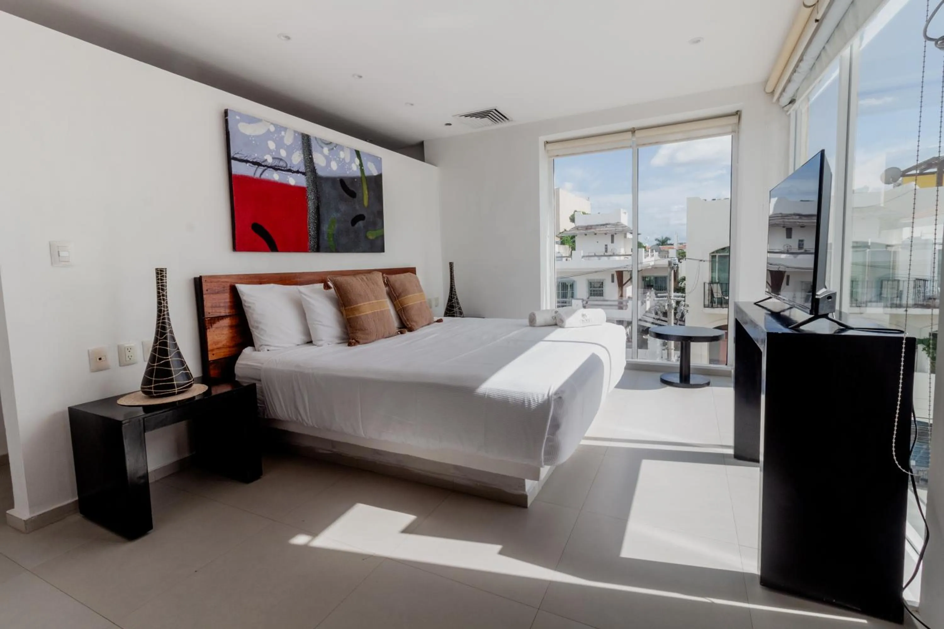 Bed in Cache Hotel Boutique - Adults Only