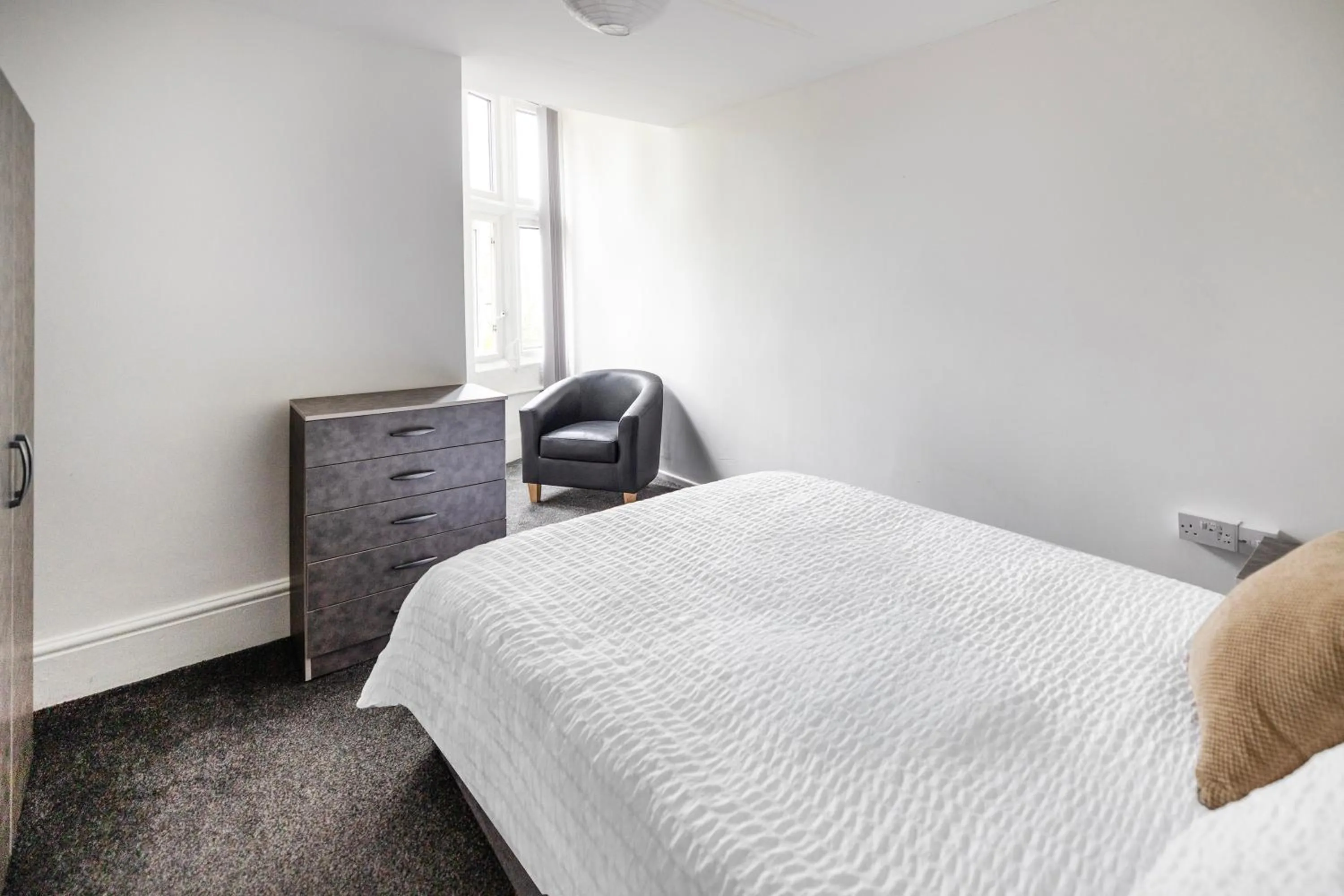 Photo of the whole room, Bed in OYO A Better Night Hotel - Manchester Salford