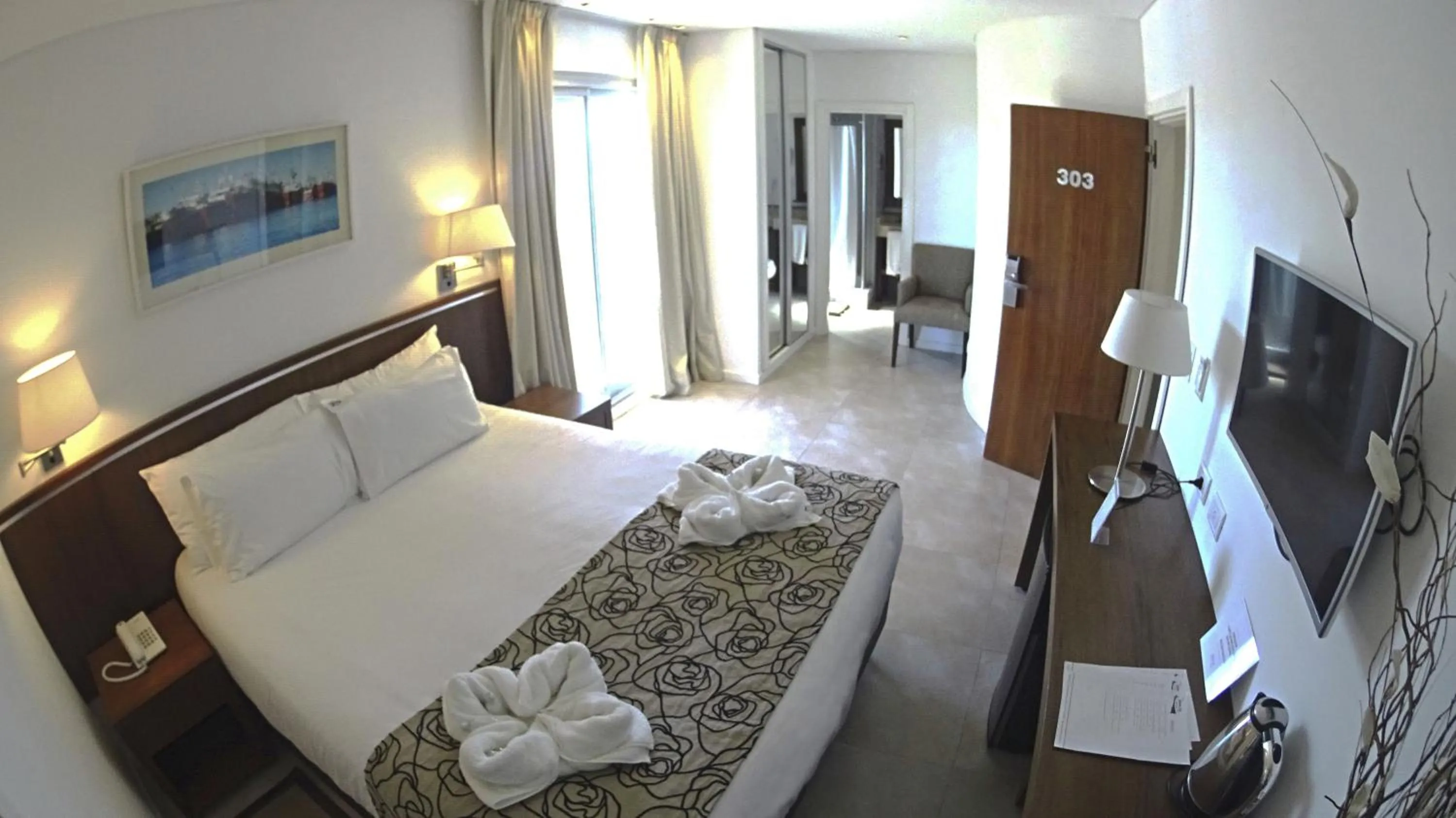 Bed in Ribera Sur Hotel Mar del Plata