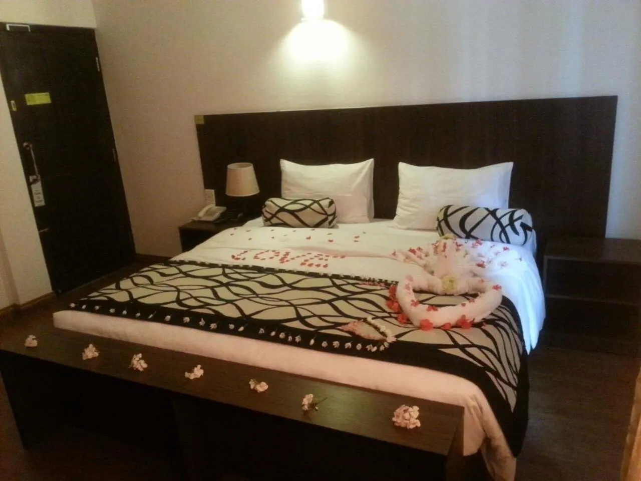 Bed in Nat City Hotel