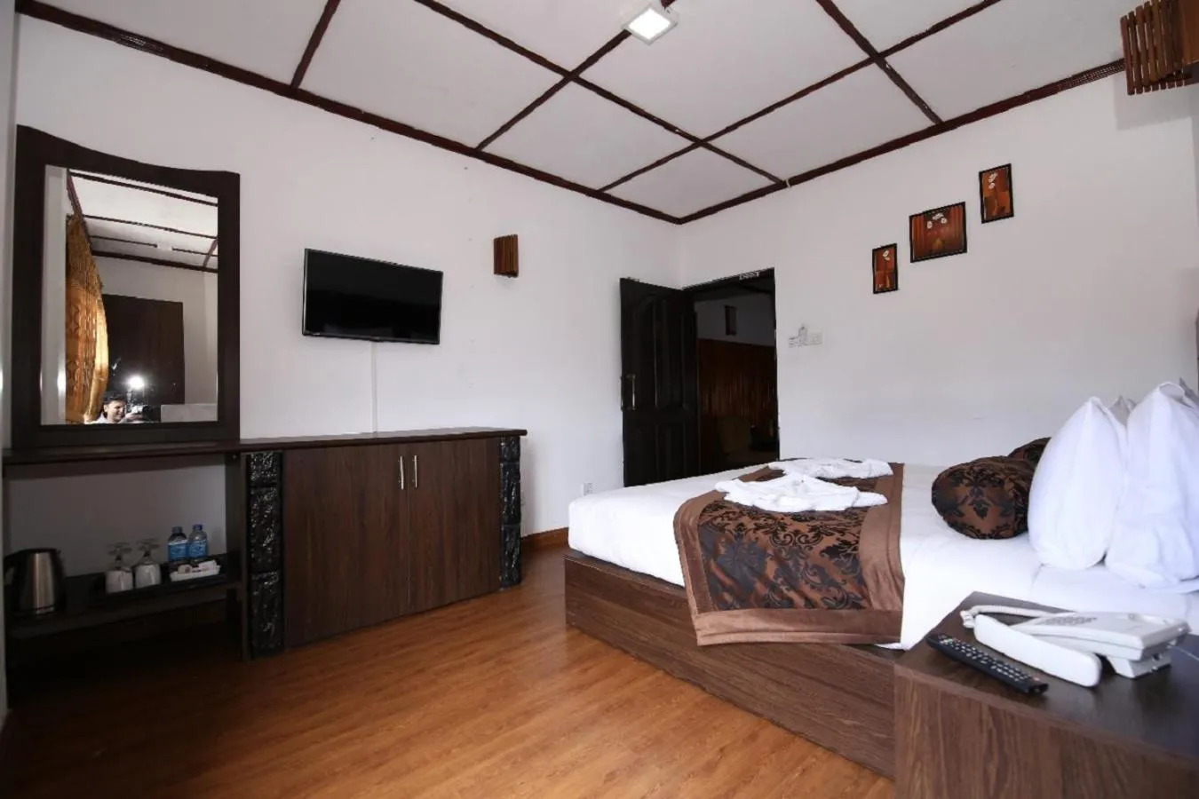 Bed in Nat City Hotel