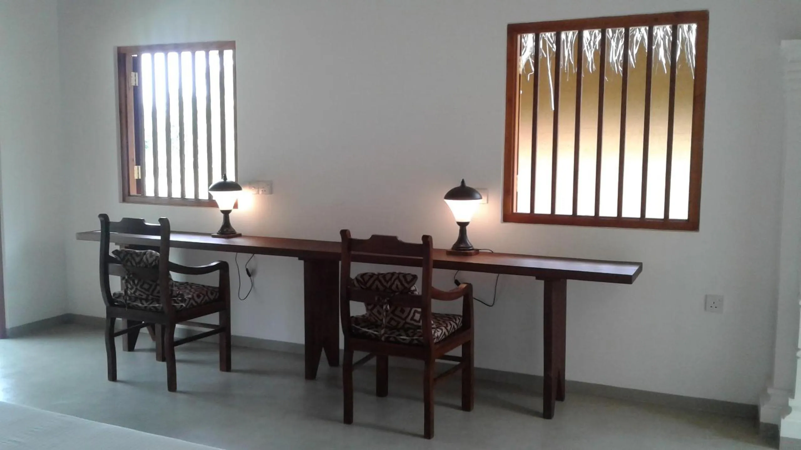 Seating area in Happy Man Village