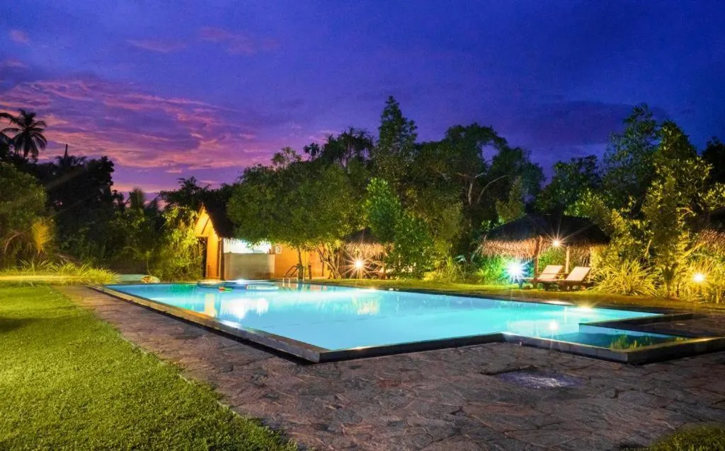 Swimming pool in Happy Man Village