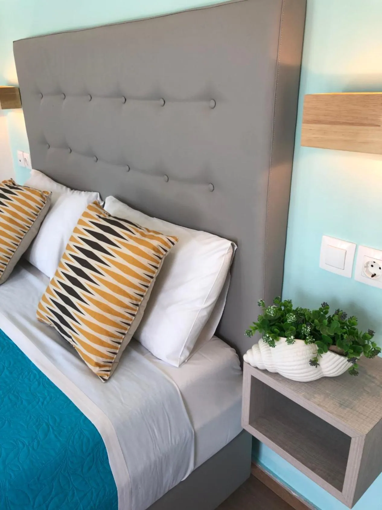 Bed in Rethymno Hills Apartments