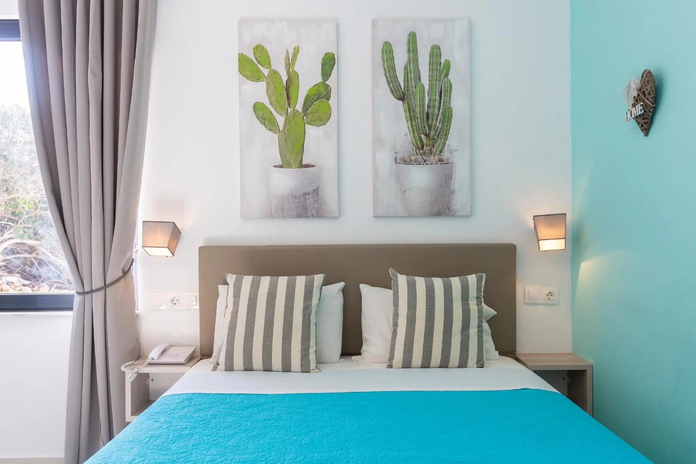 Bed in Rethymno Hills Apartments