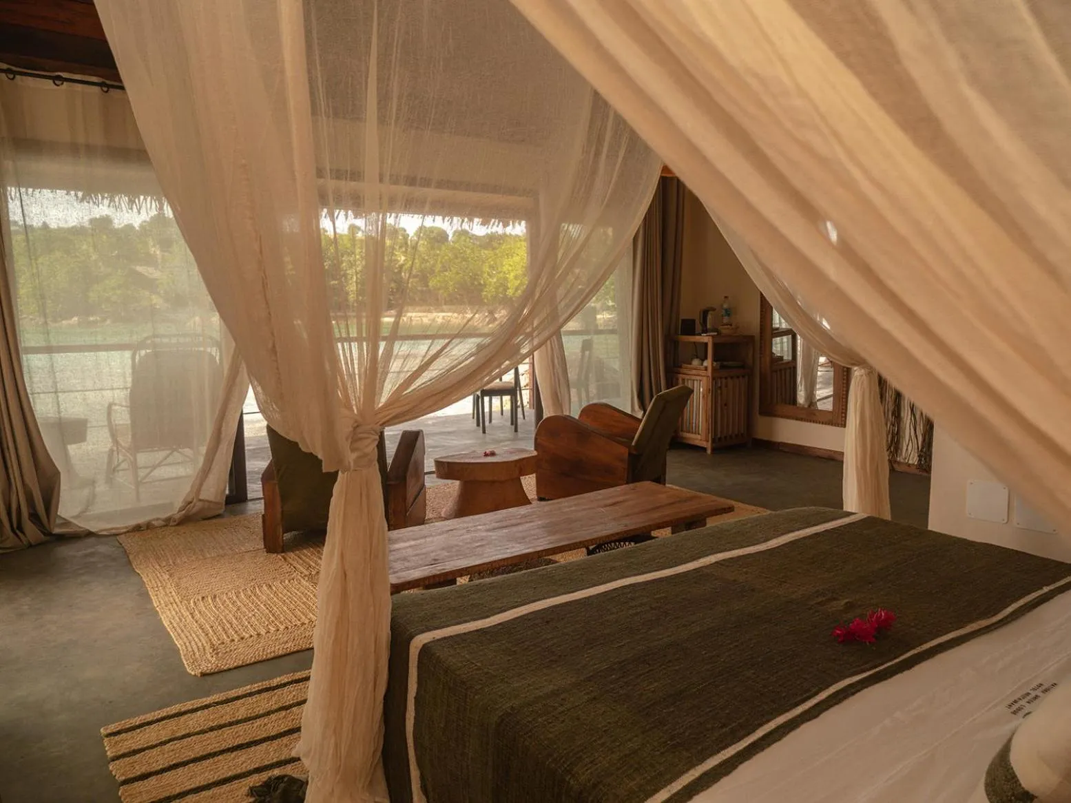 Bed in Natiora Green Lodge